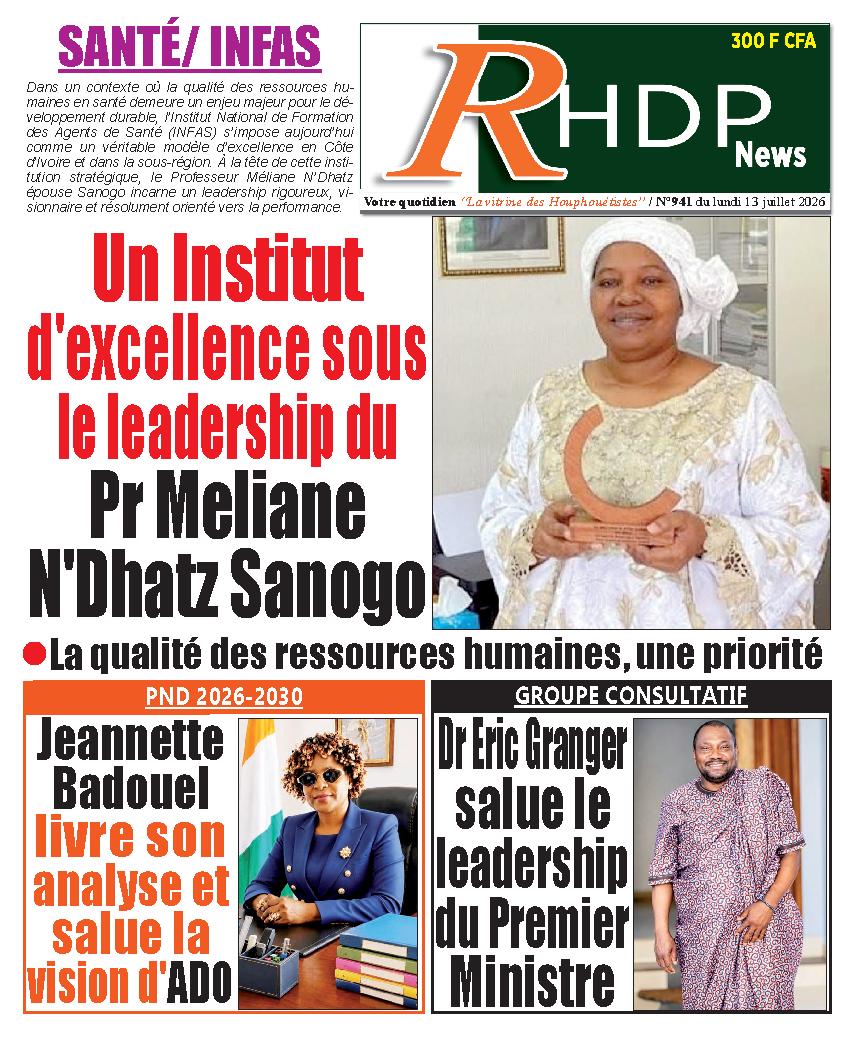 RHDPNEWS N° 941