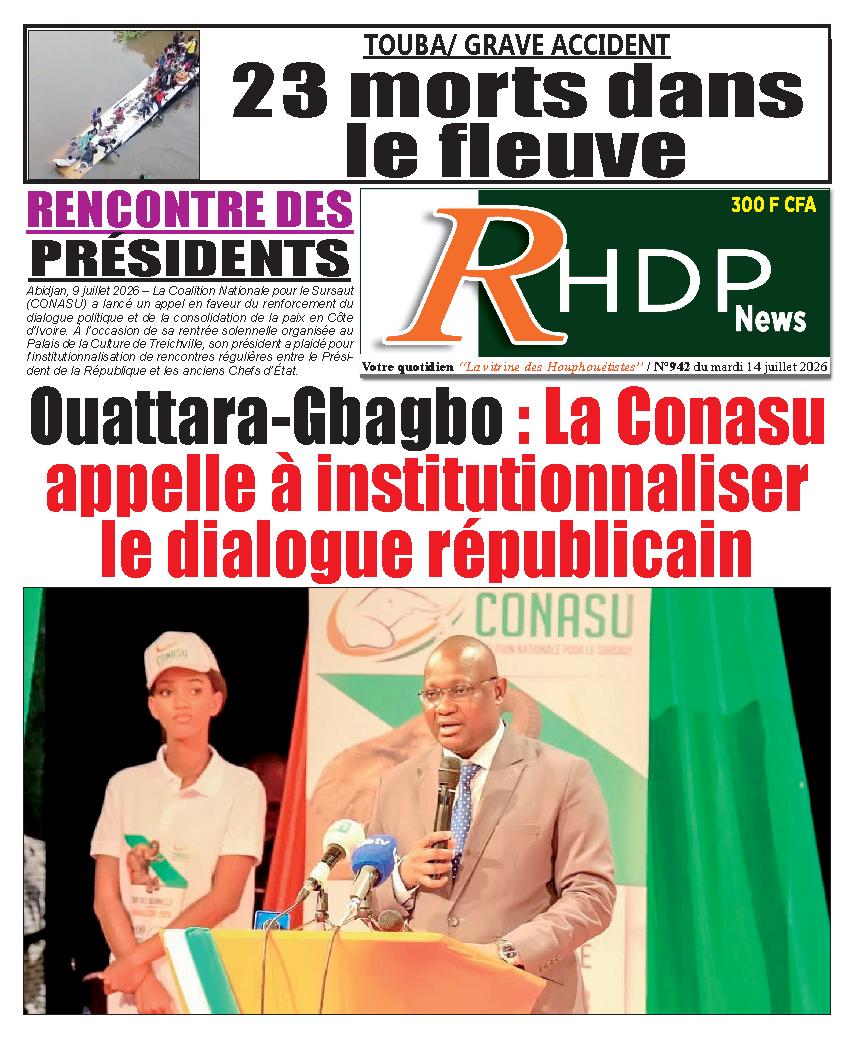 RHDPNEWS N° 942