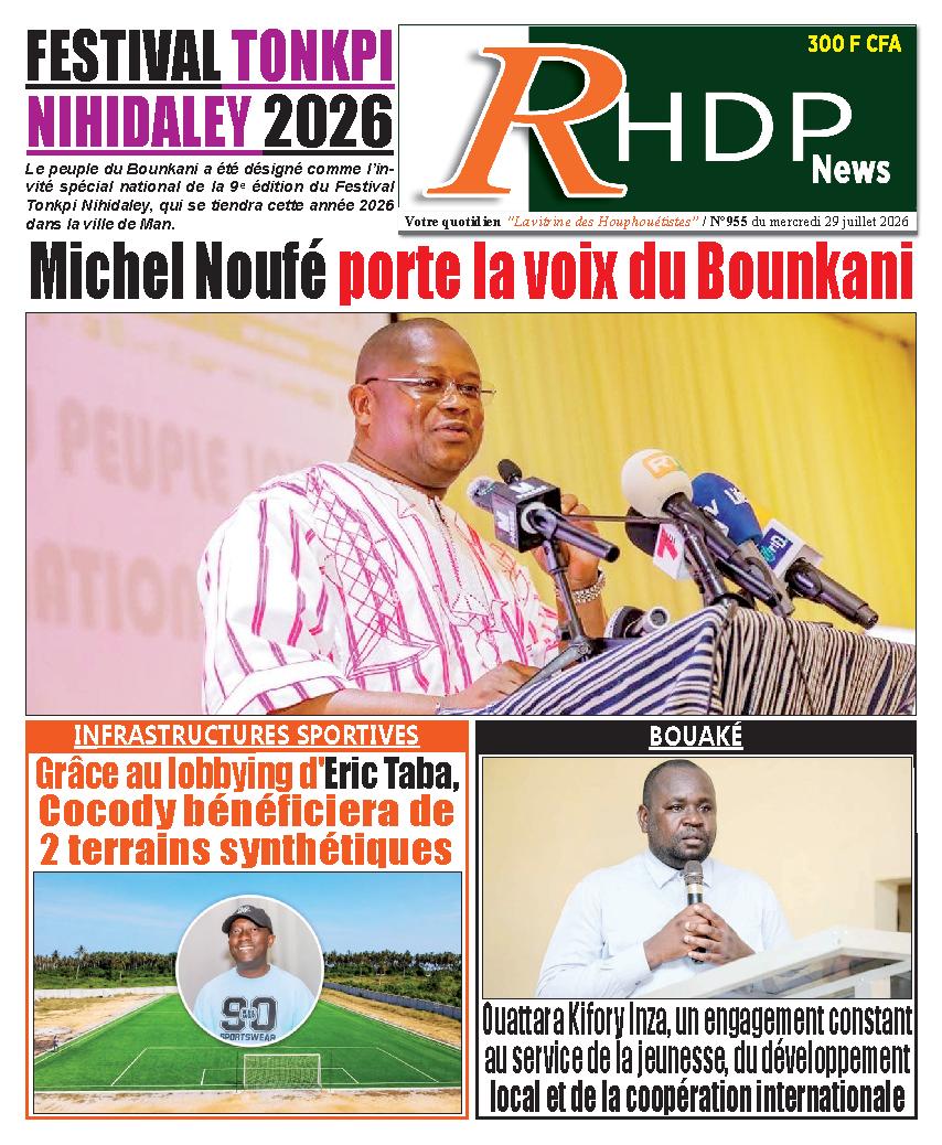 RHDPNEWS N° 955
