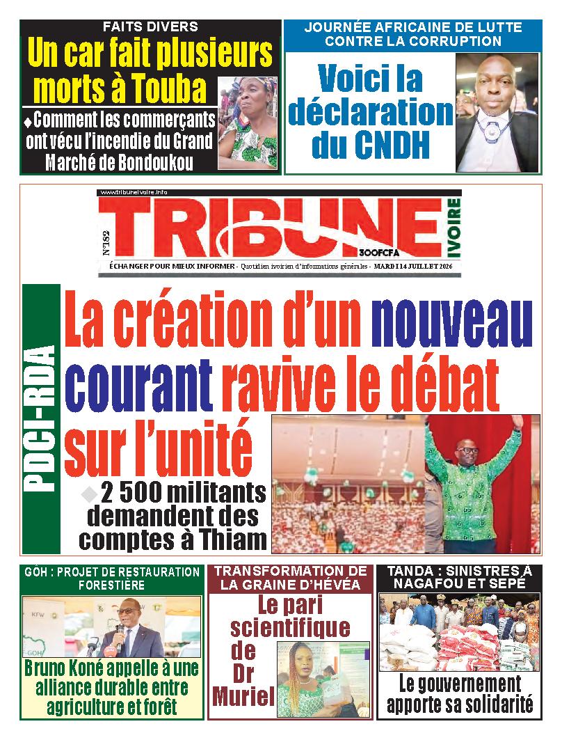 Tribune ivoire N° 182