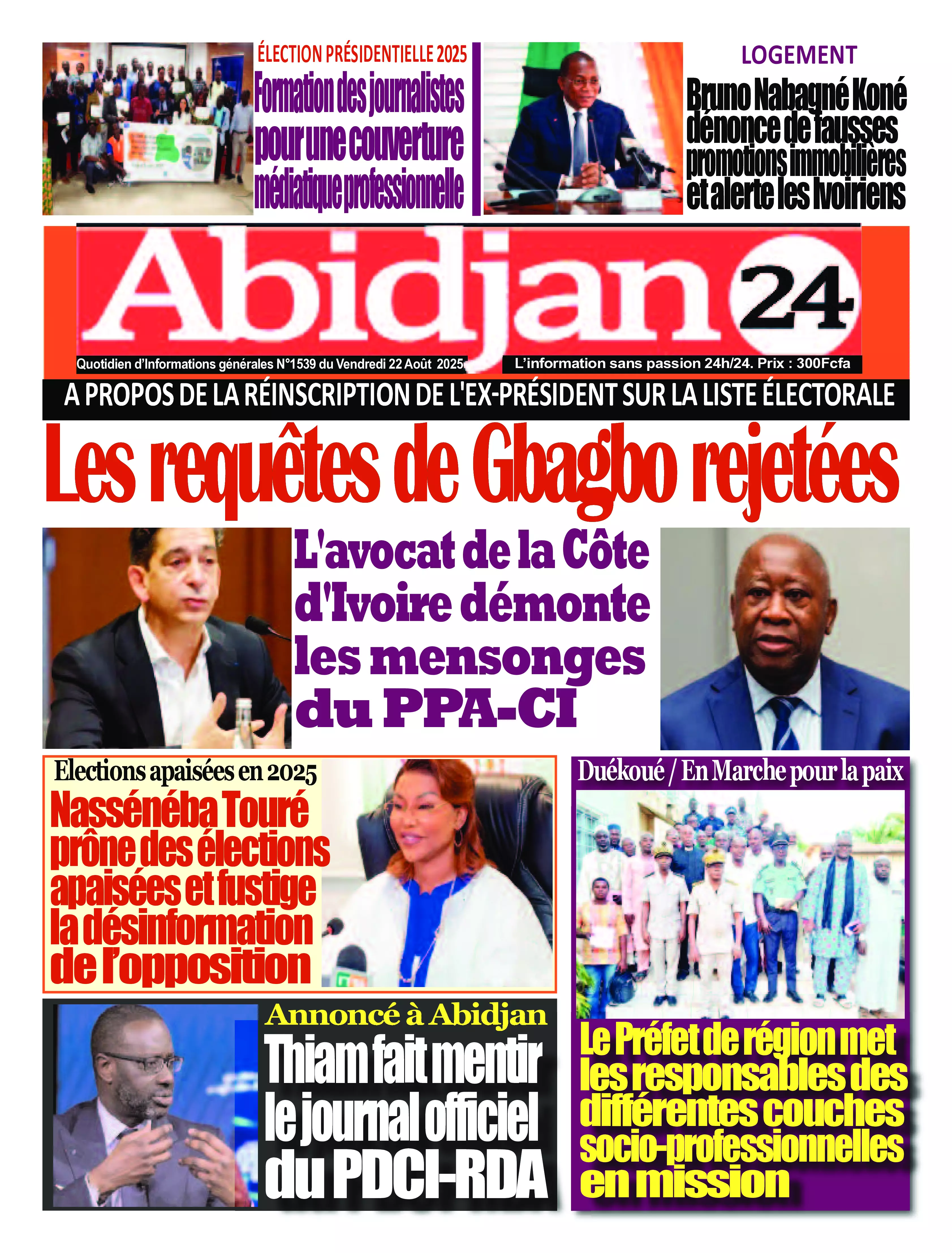 N° 1539 - 2025-08-22