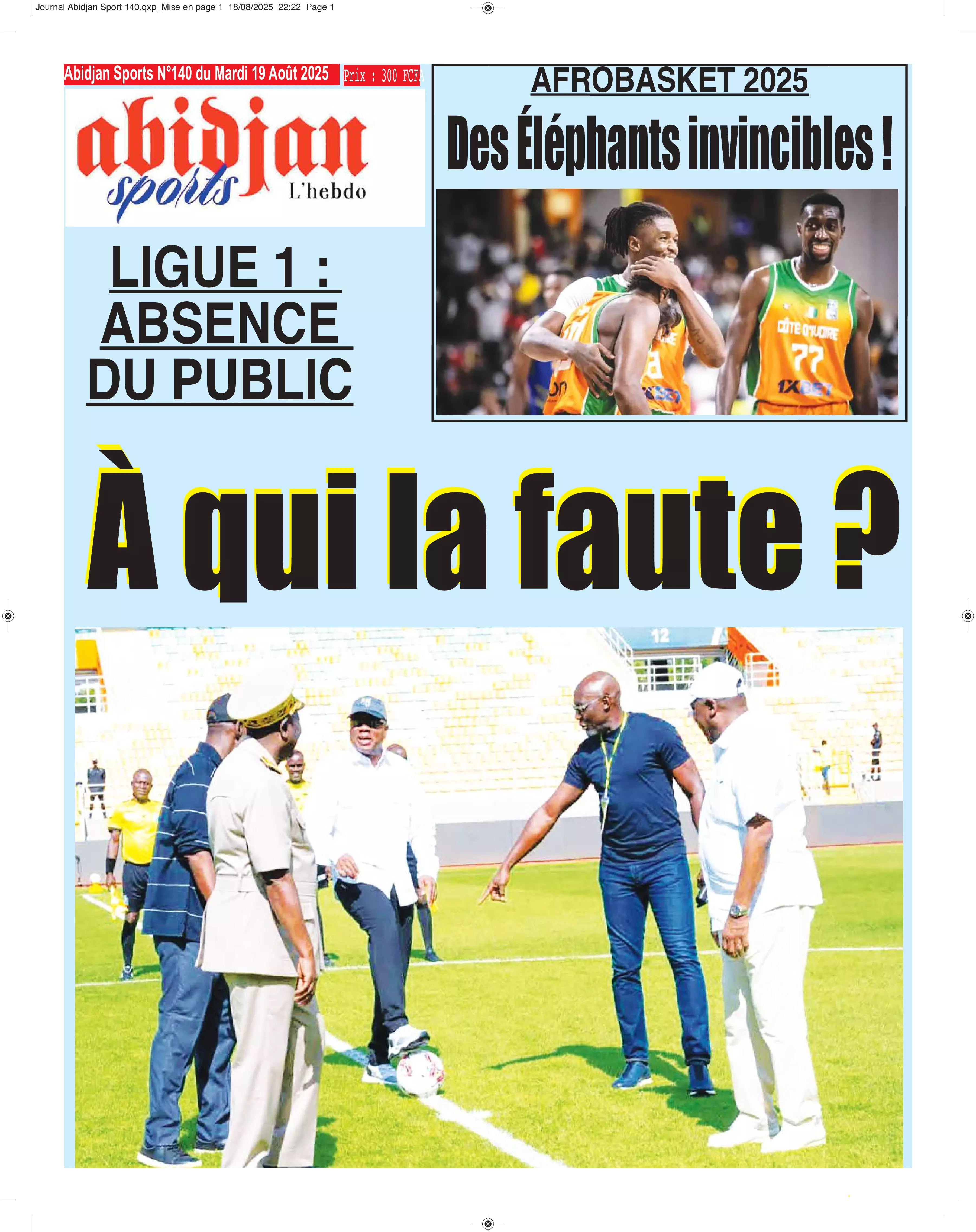 ABIDJAN SPORTS N° 140