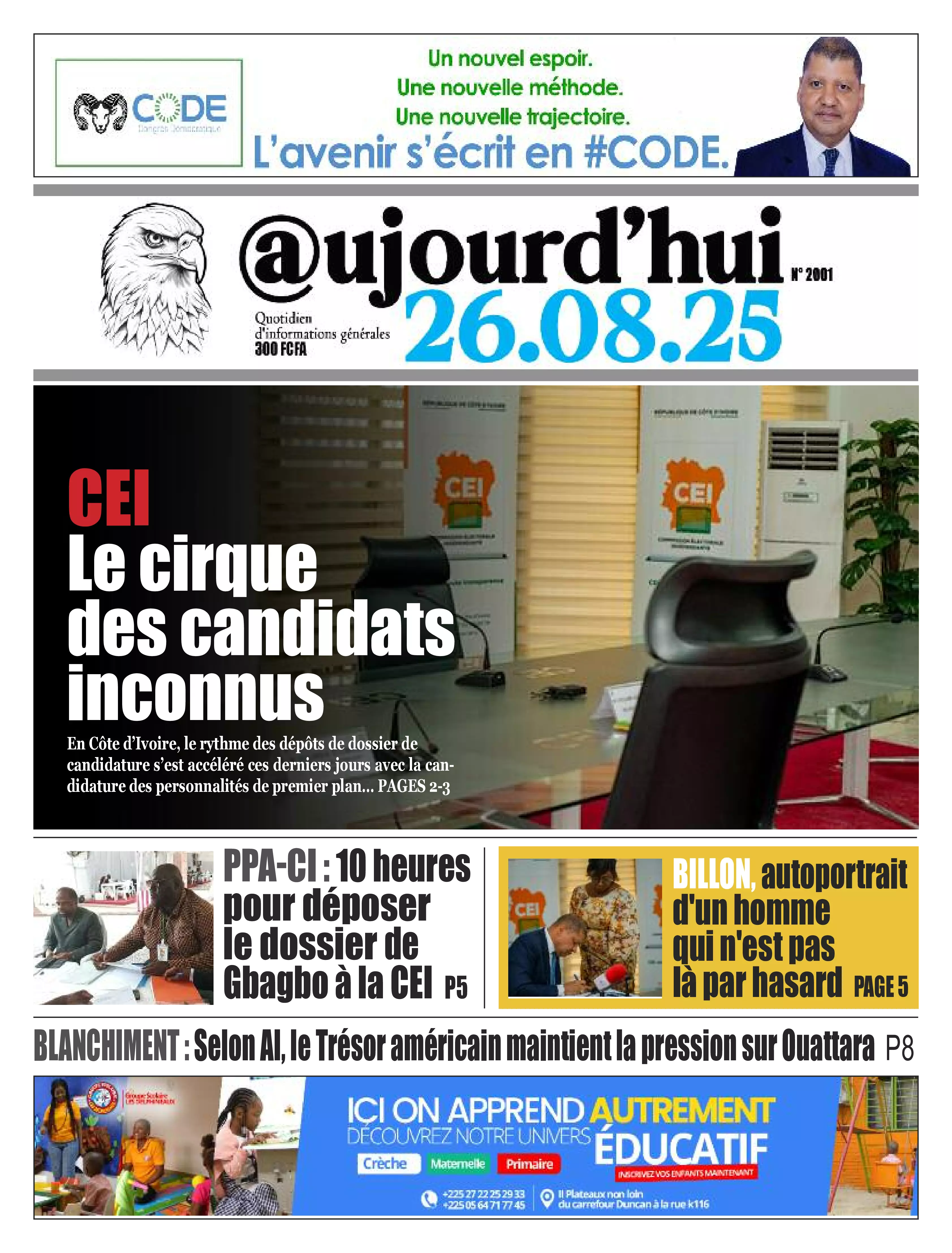 AUJOURD'HUI N° 2201