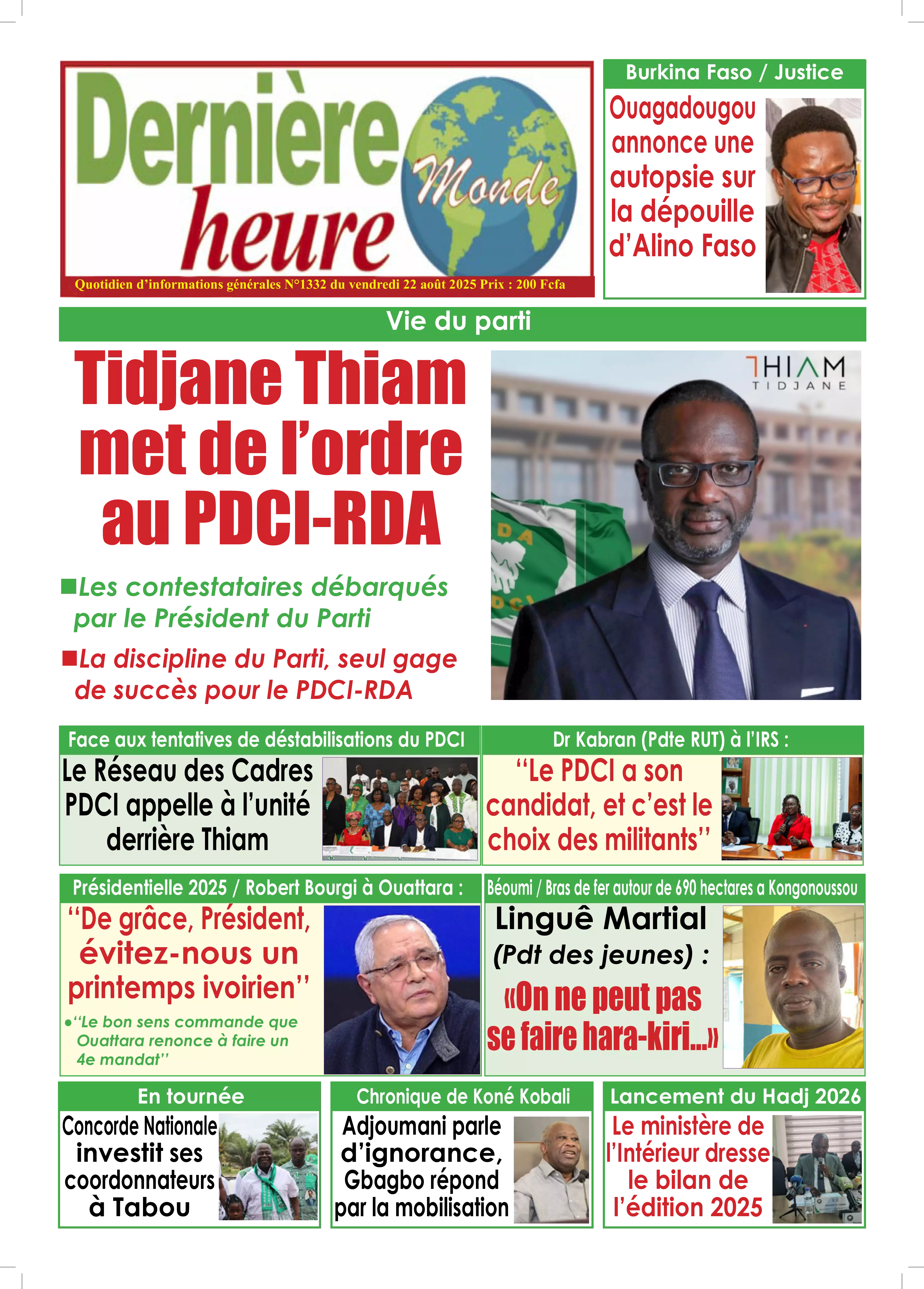 N° 1332 - 2025-08-22