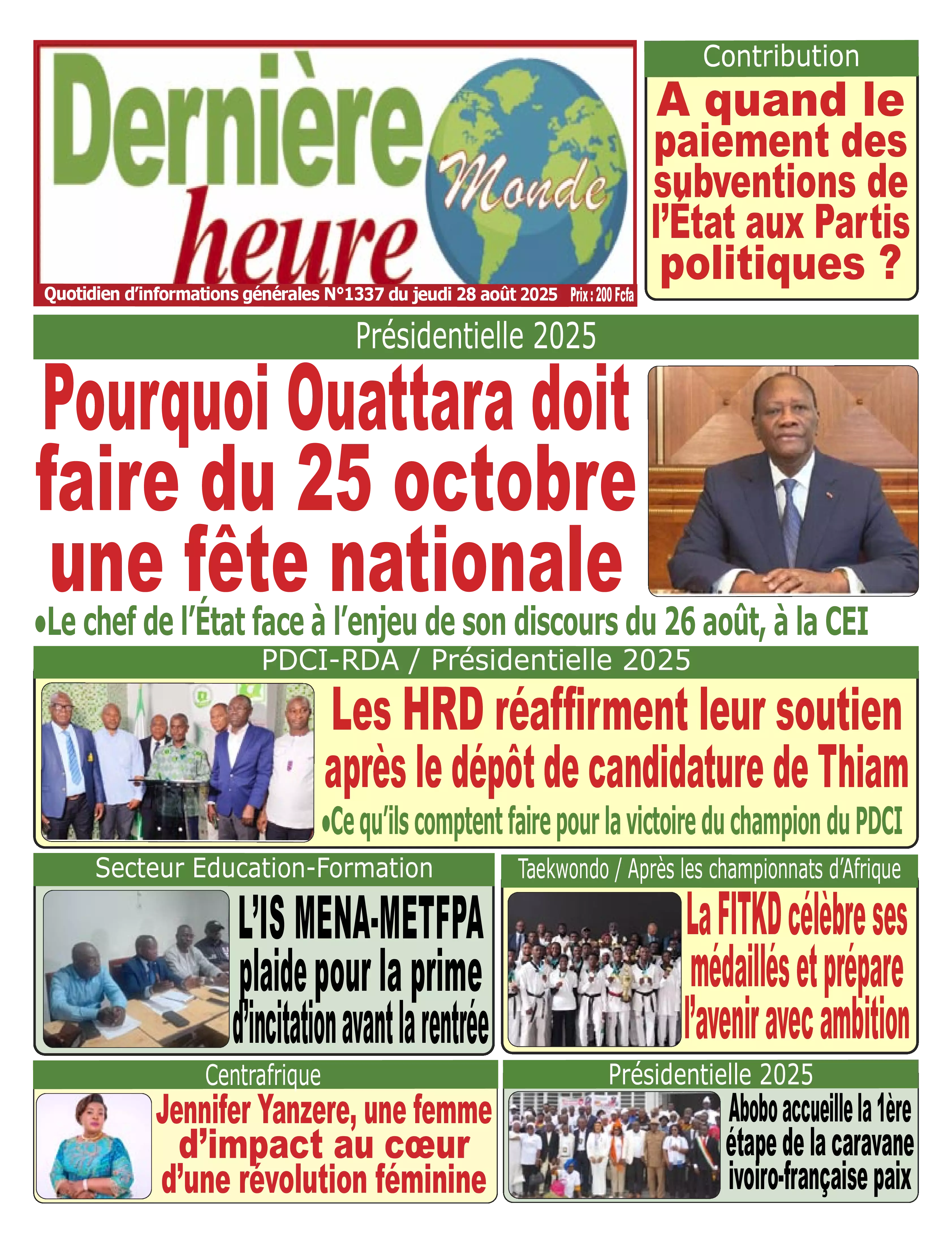 N° 1337 - 2025-08-28