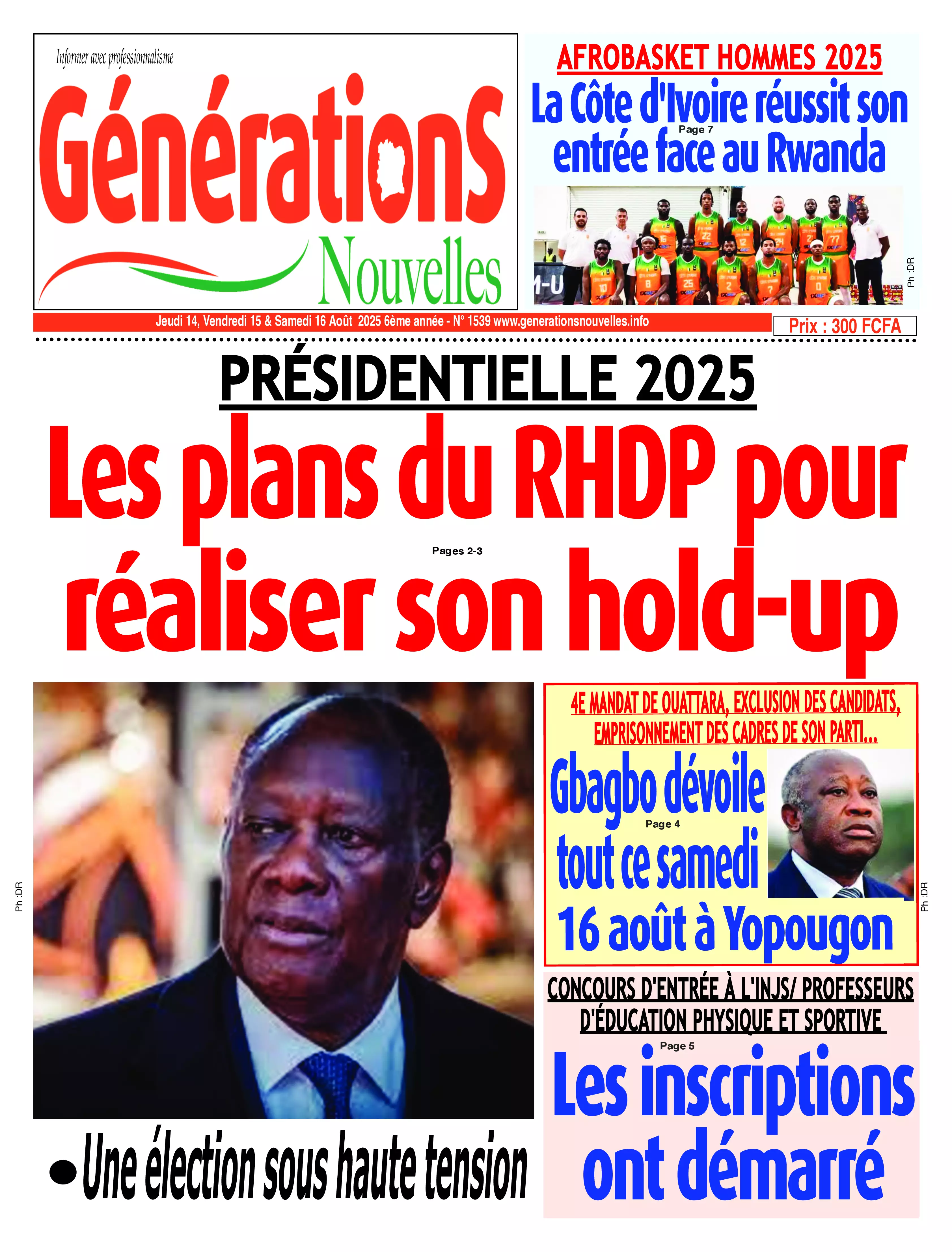 N° 1539 - 2025-08-14