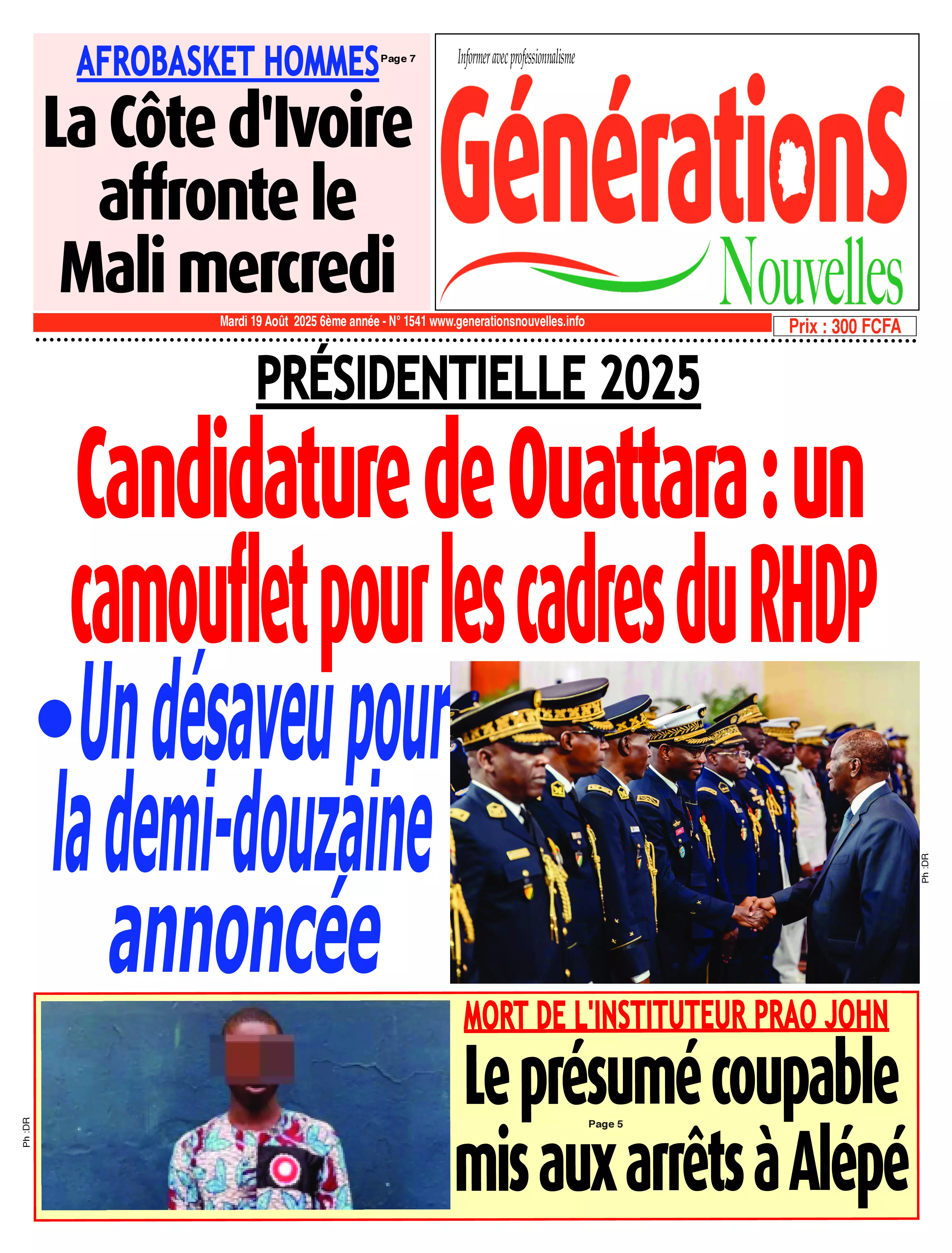 N° 1541 - 2025-08-19