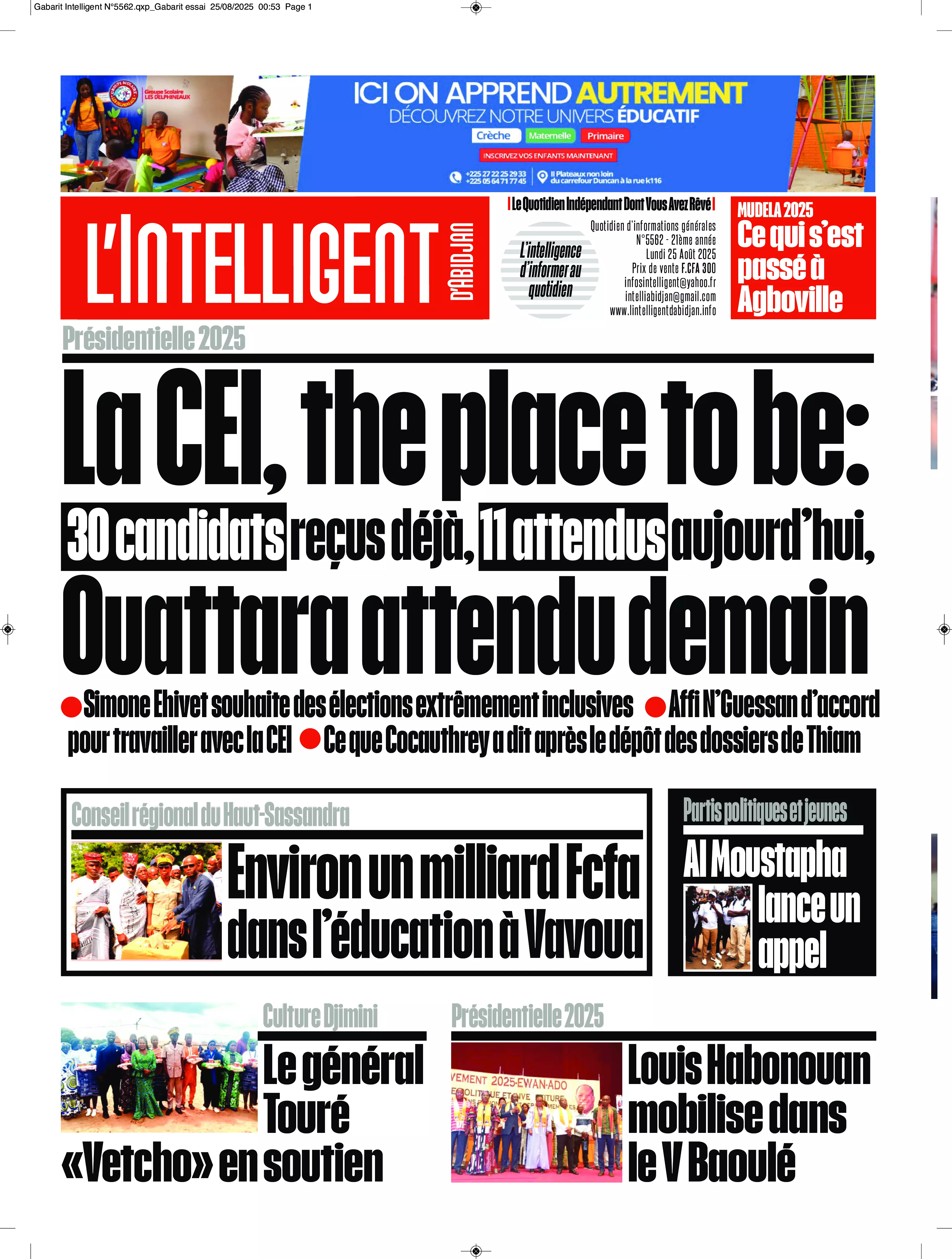 N° 5562 - 2025-08-25