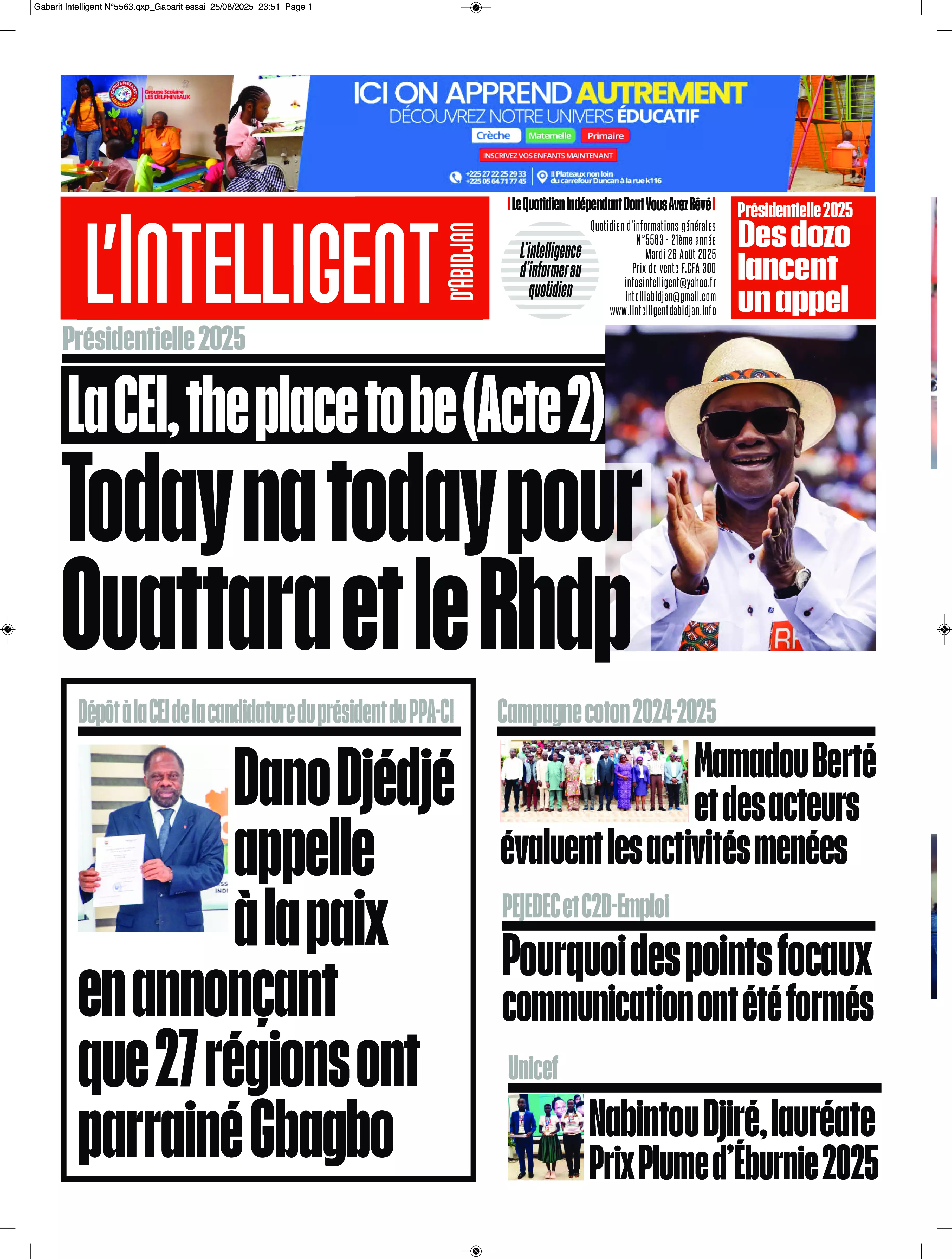 INTELLIGENT ABIDJAN N° 5563