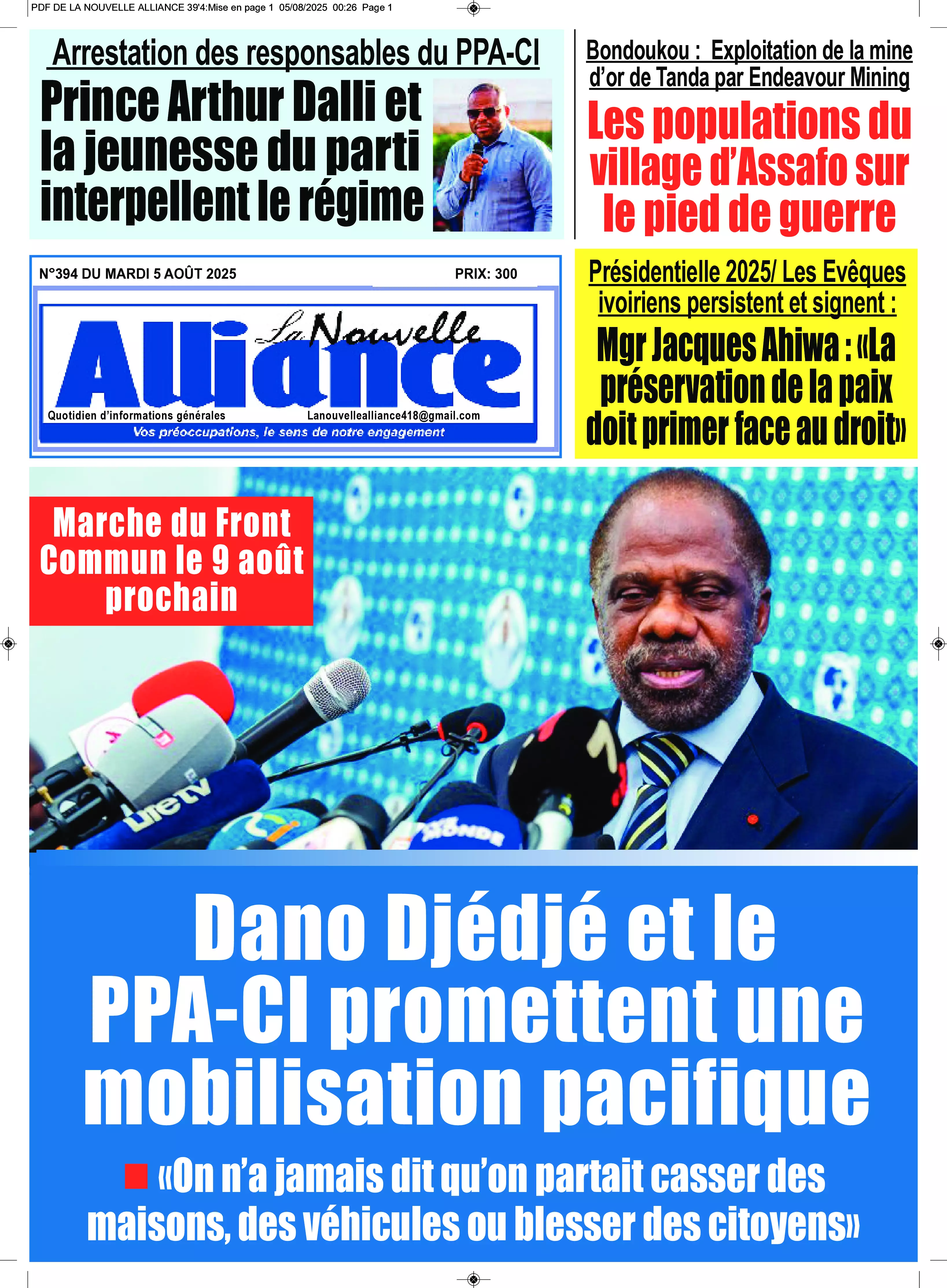 N° 394 - 2025-08-05