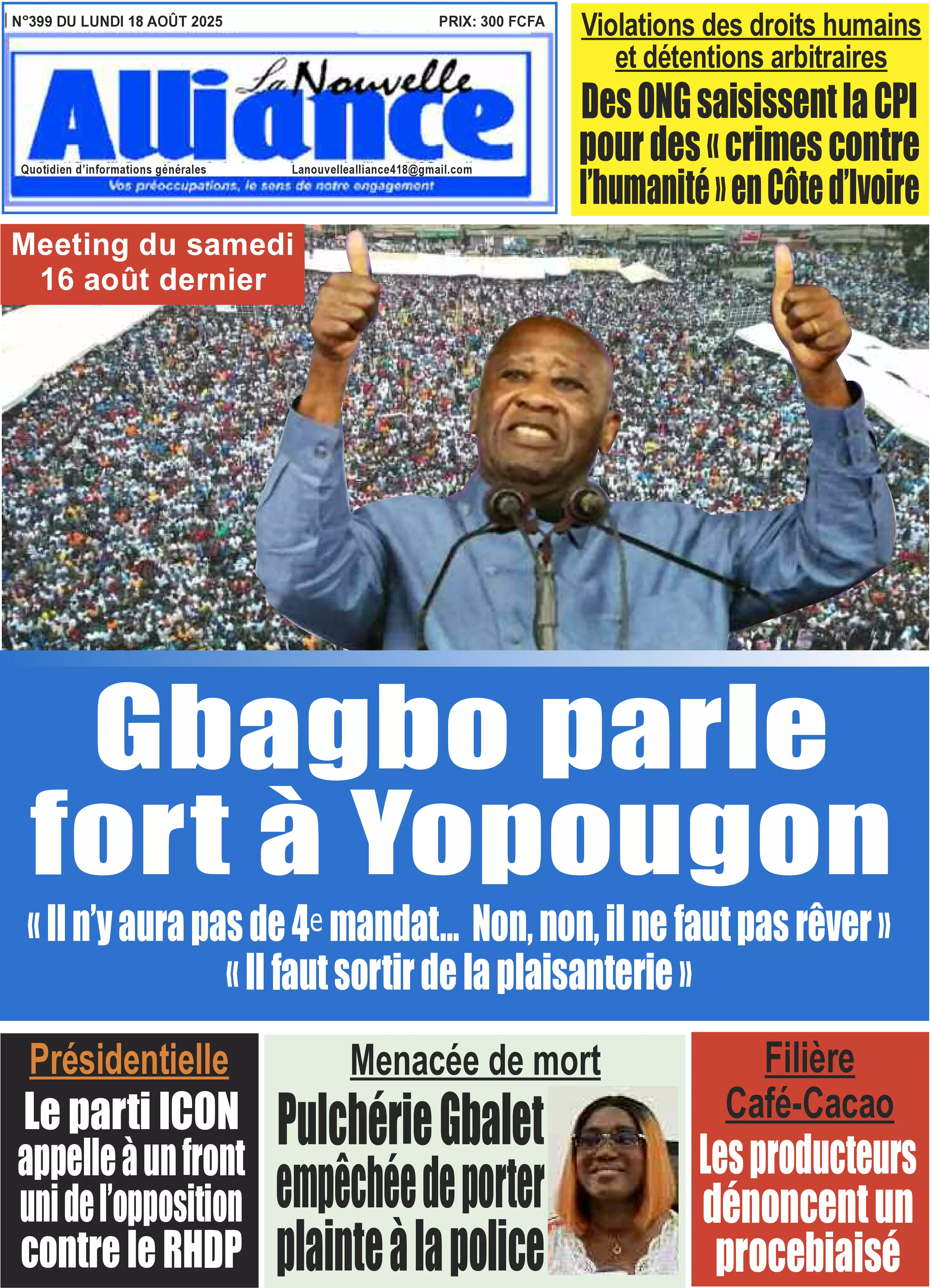 N° 399 - 2025-08-18