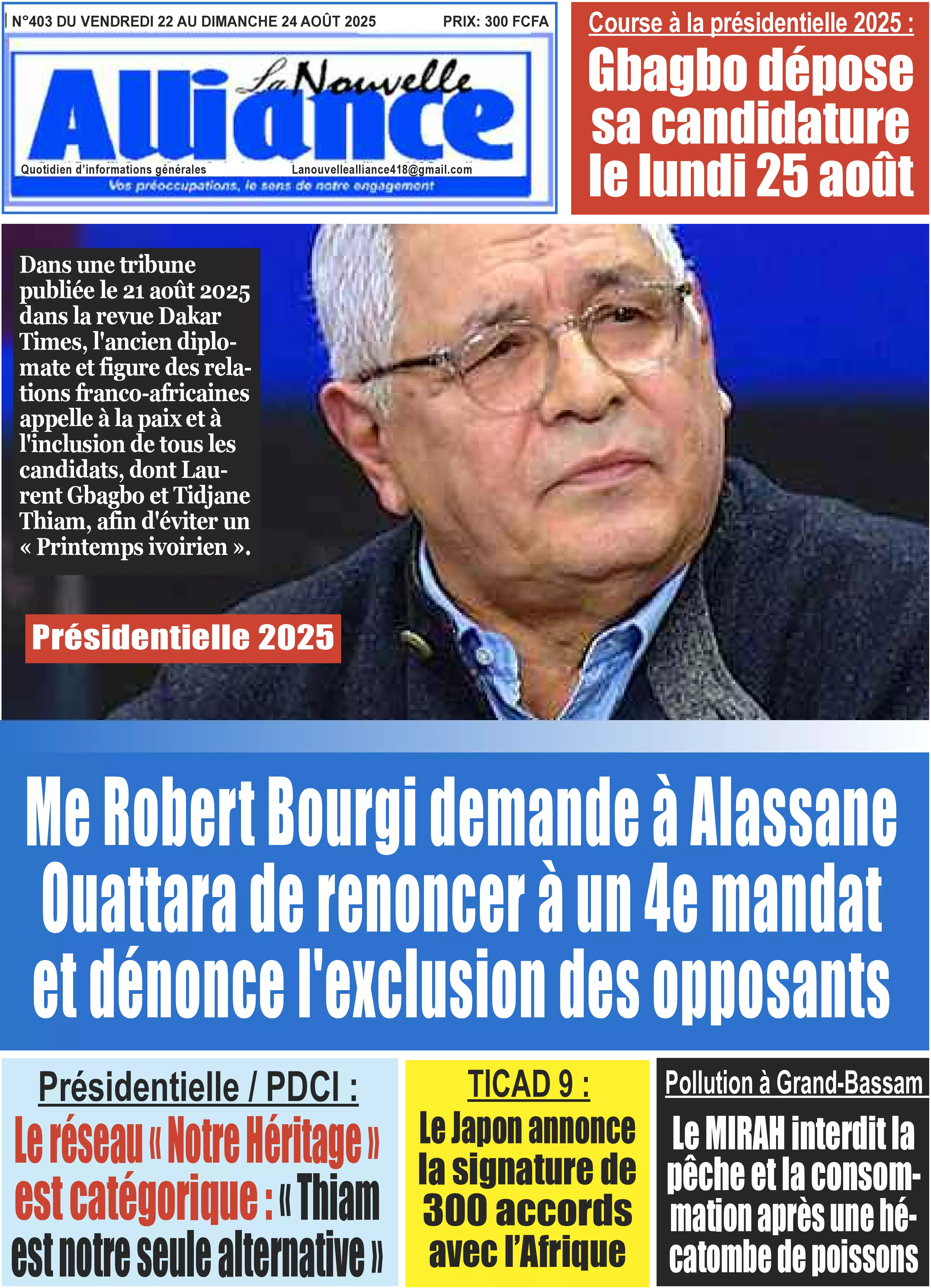 N° 403 - 2025-08-22