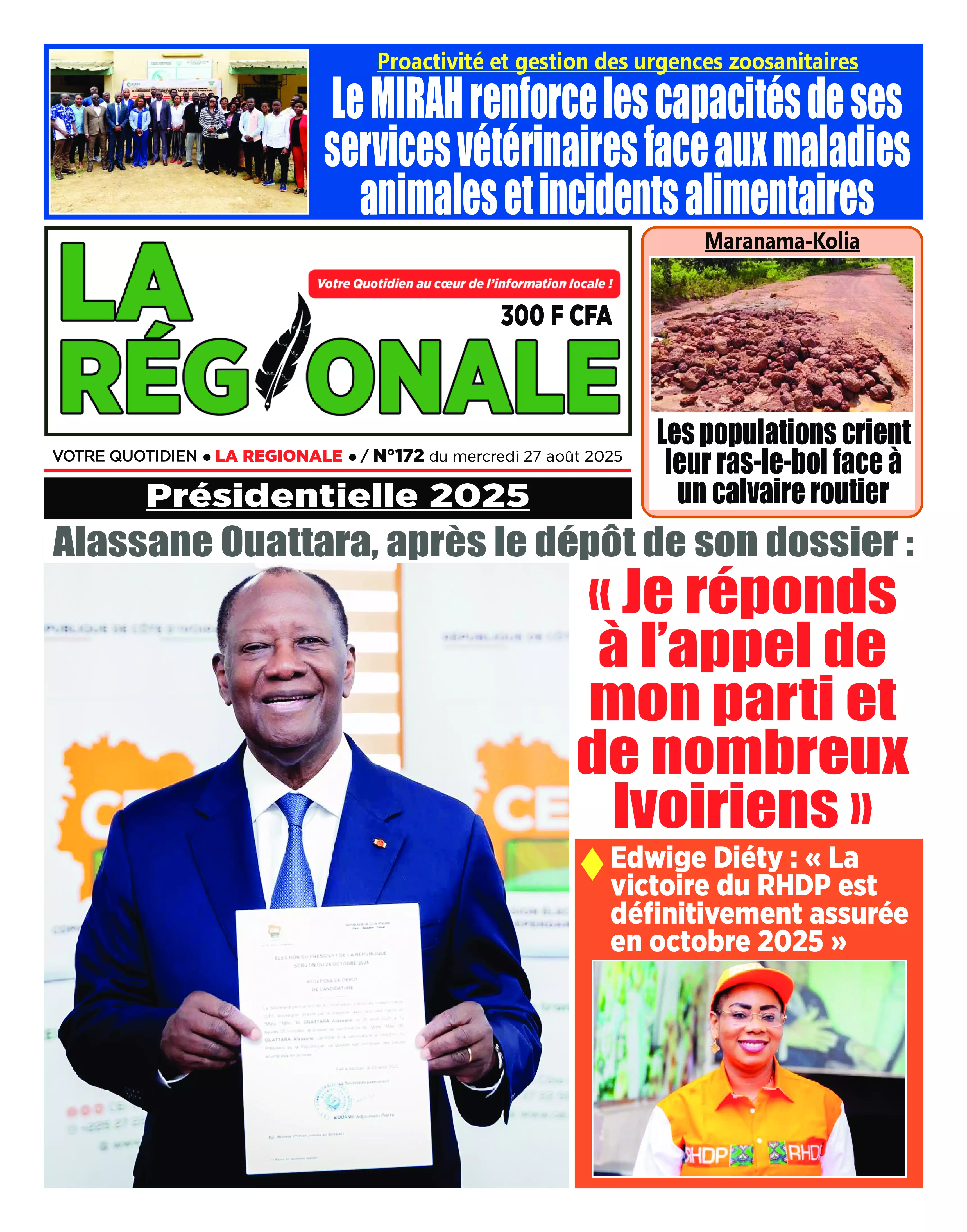 N° 172 - 2025-08-27