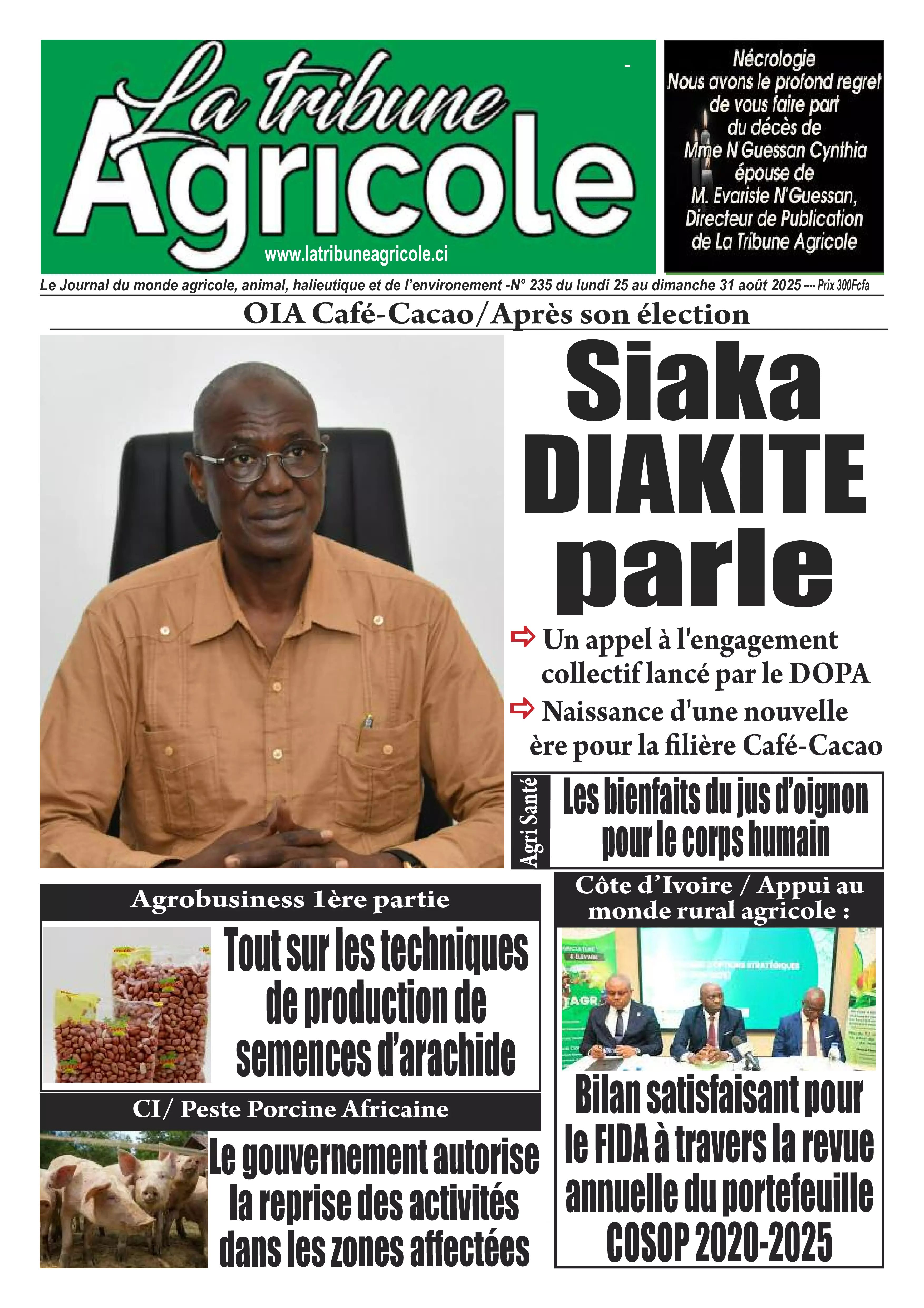 LA TRIBUNE AGRICOLE N° 235