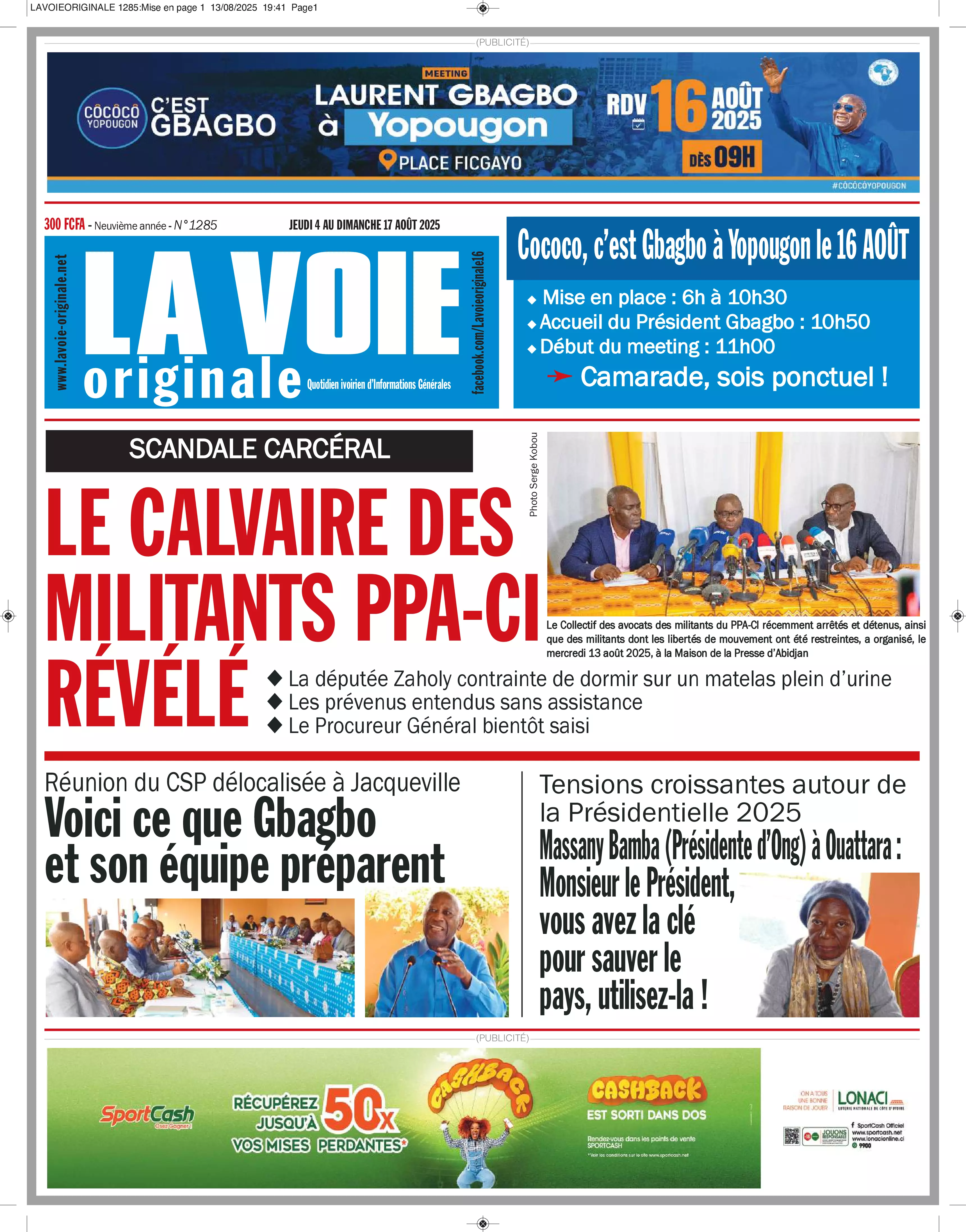 N° 1285 - 2025-08-14