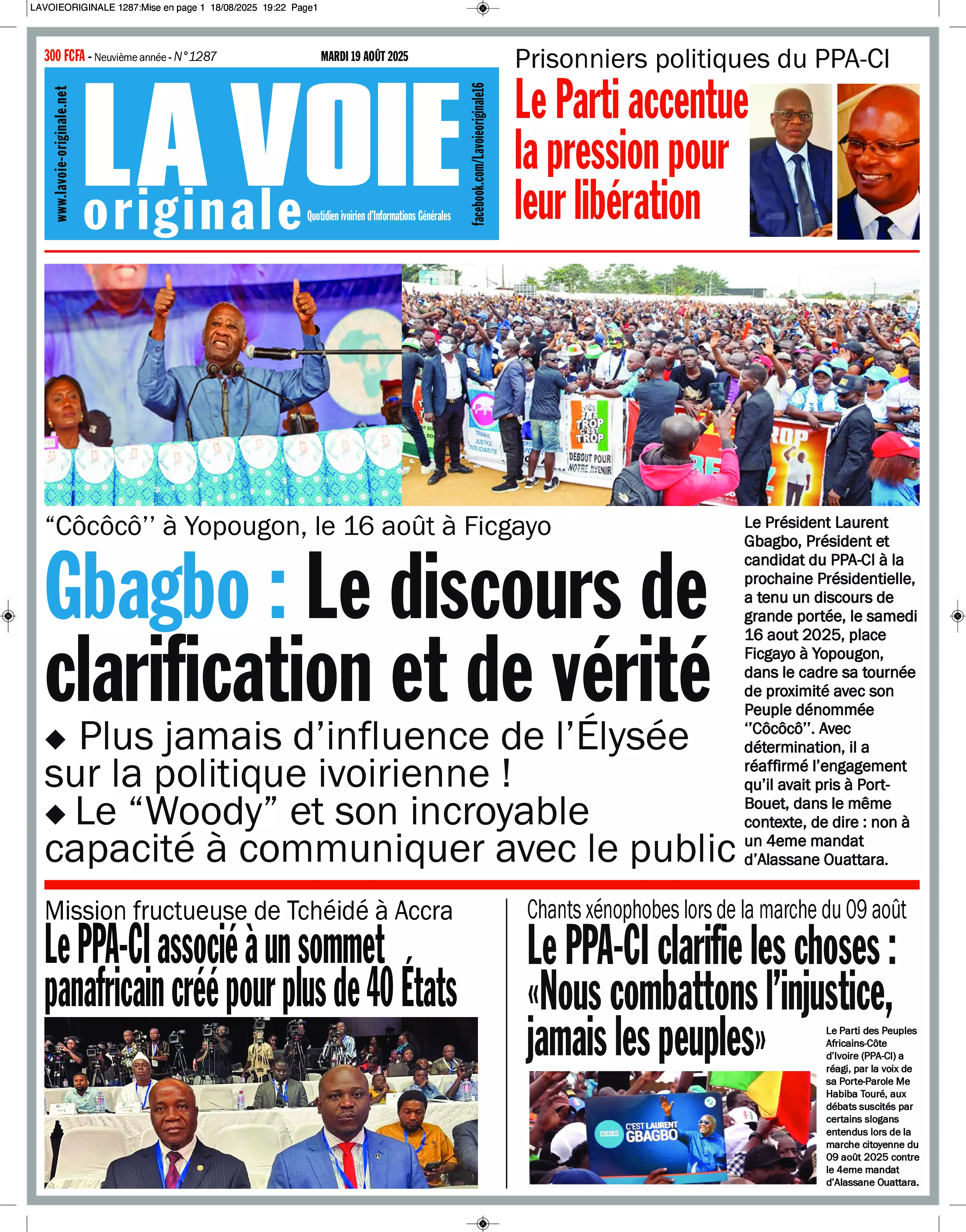 N° 1287 - 2025-08-19