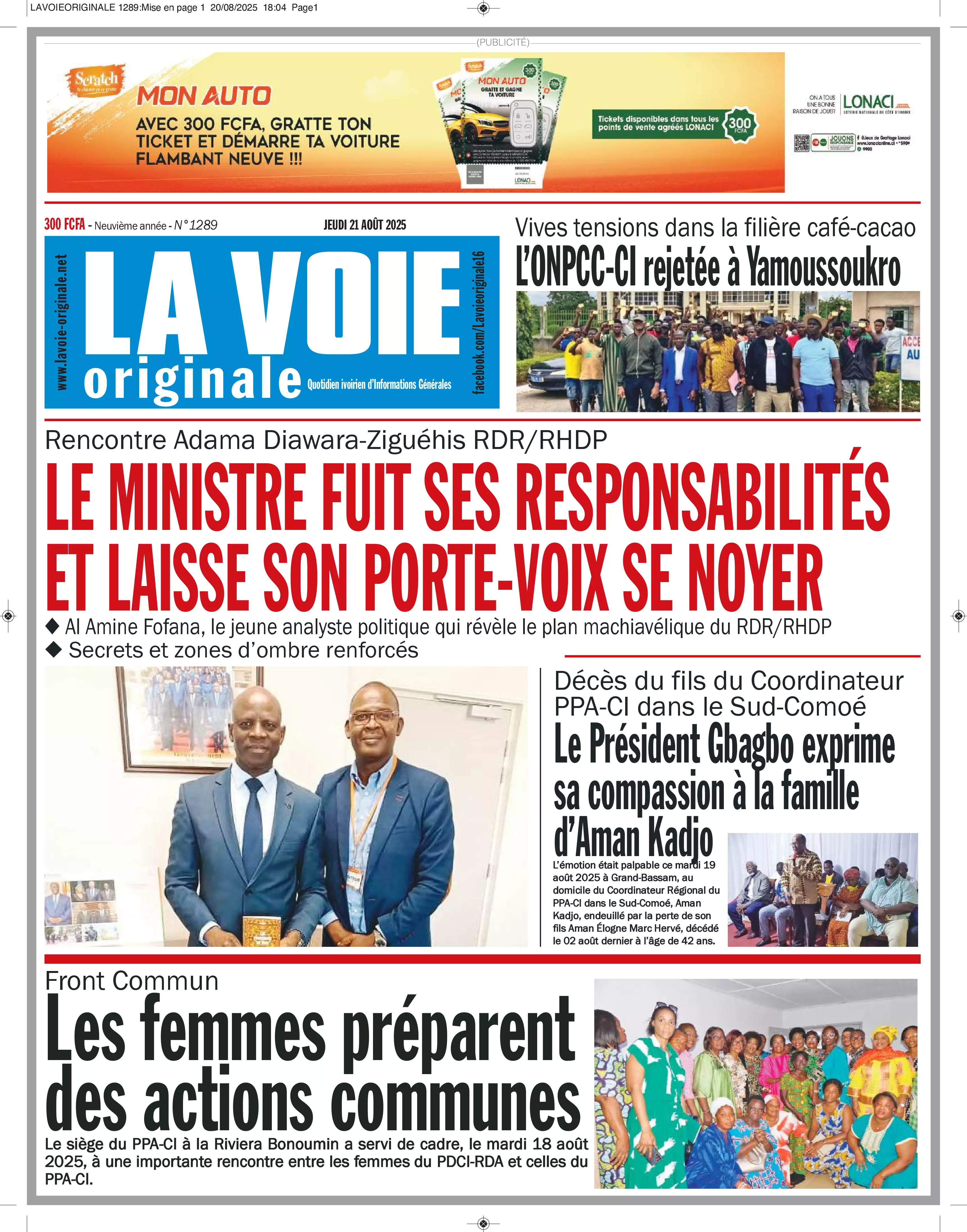 N° 1289 - 2025-08-21