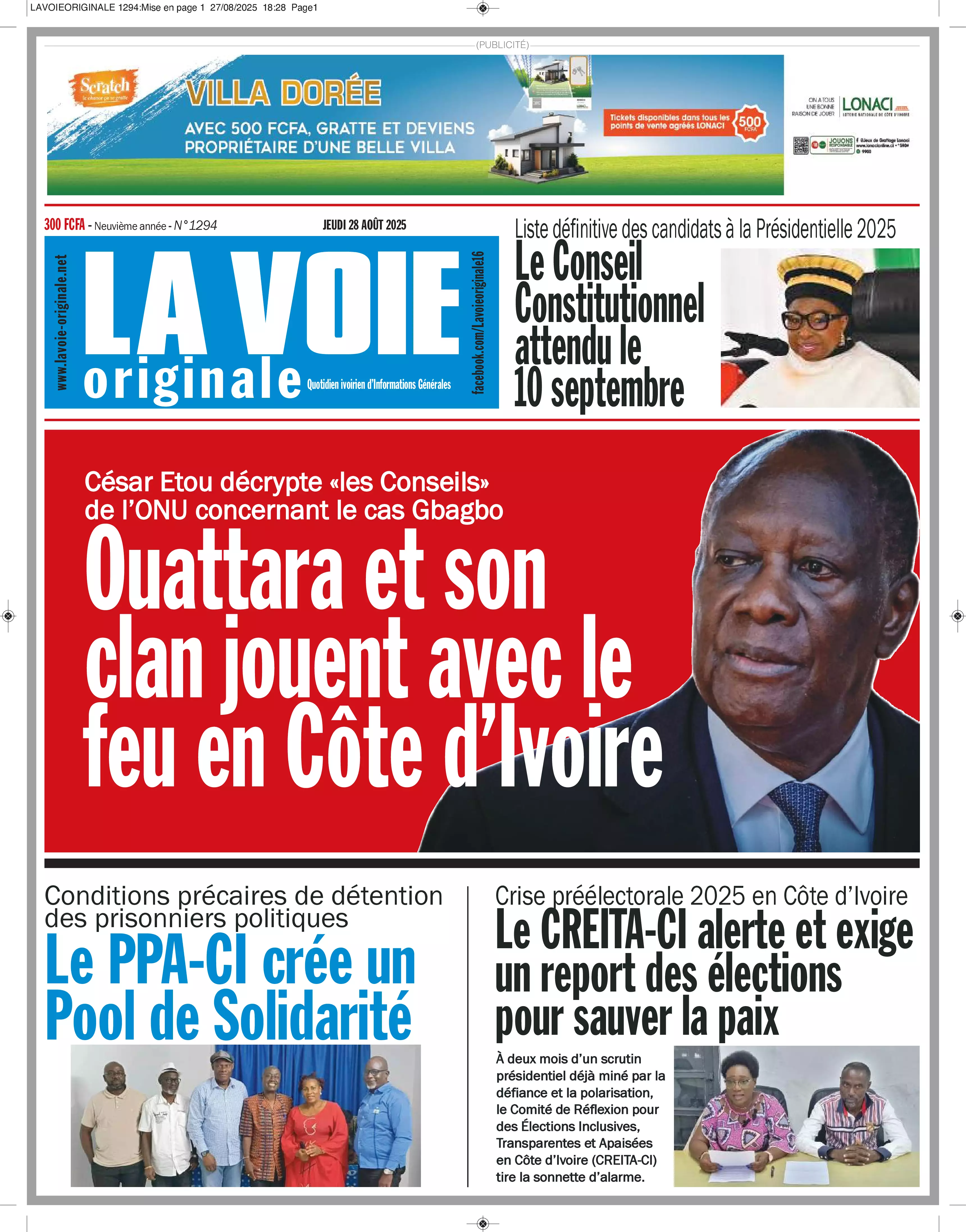 N° 1294 - 2025-08-28