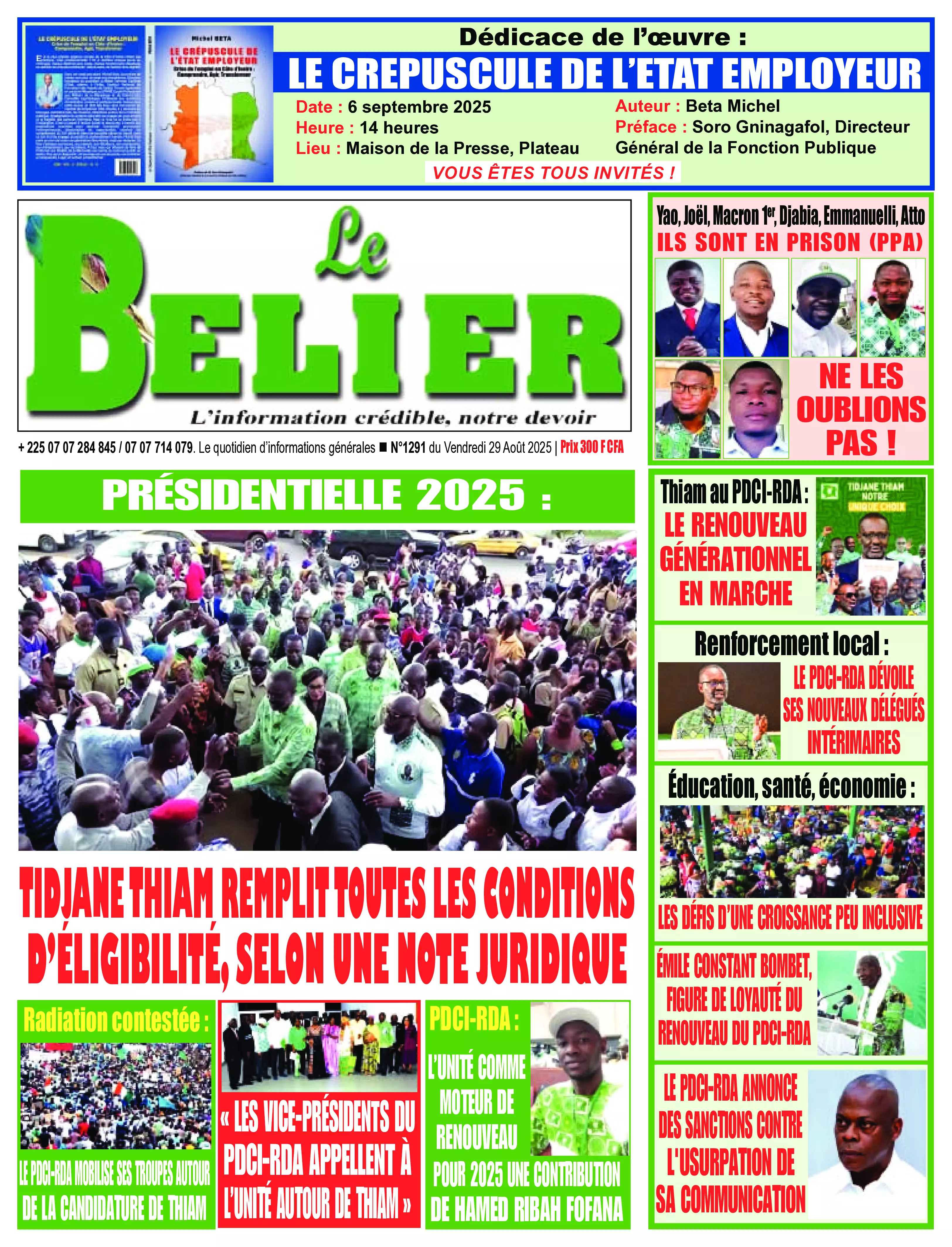 N° 1291 - 2025-08-29