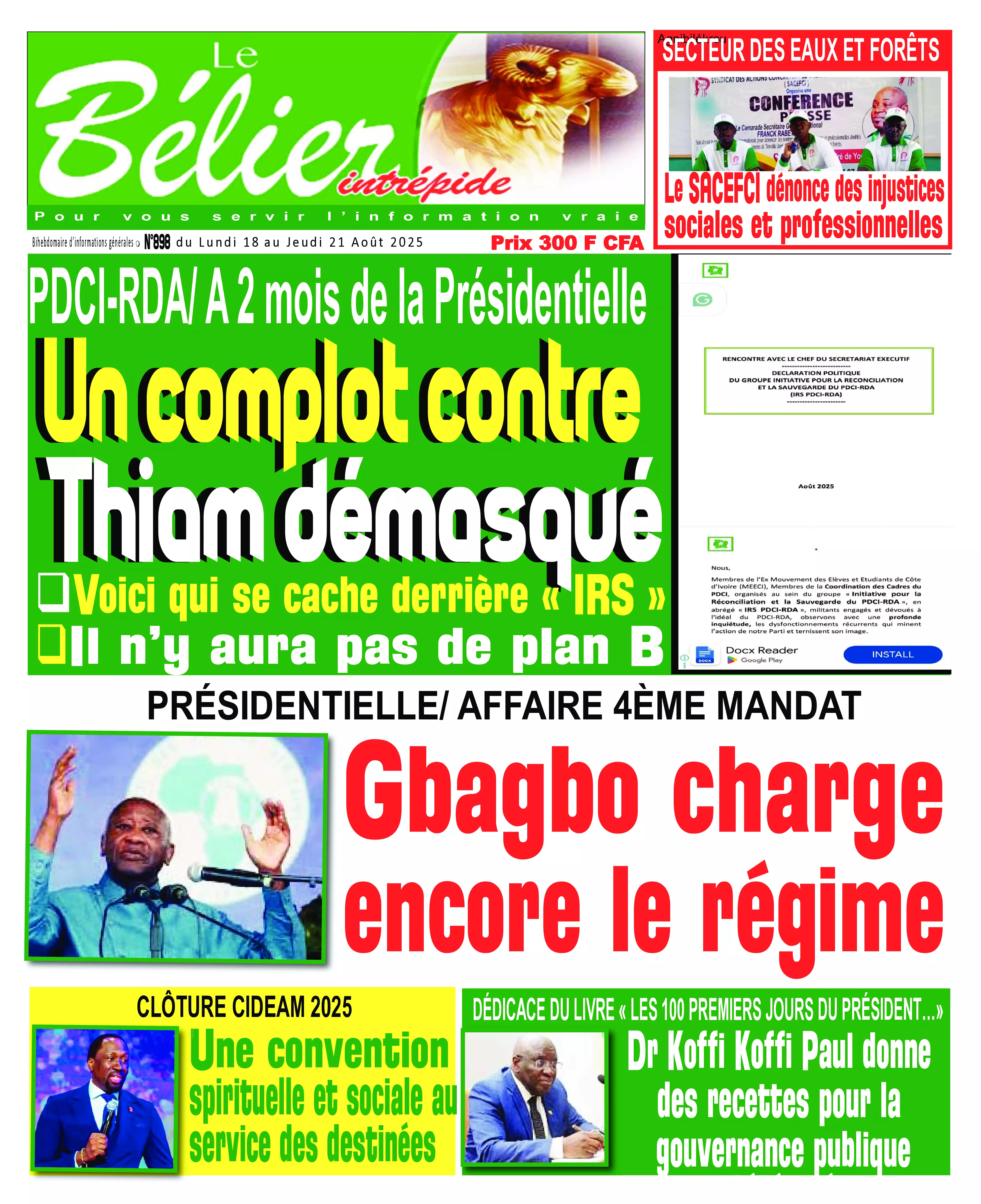 N° 898 - 2025-08-18
