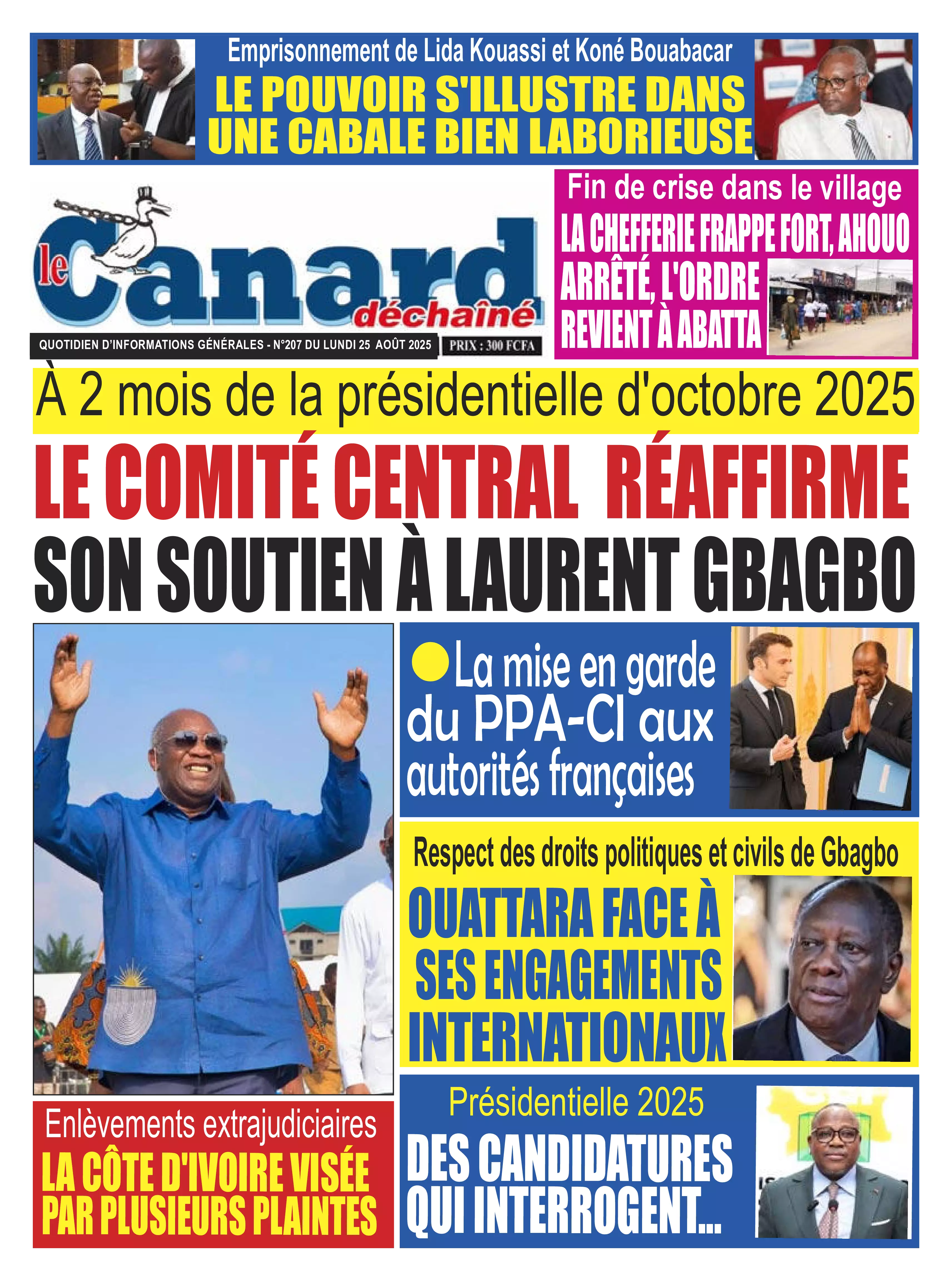 N° 207 - 2025-08-25