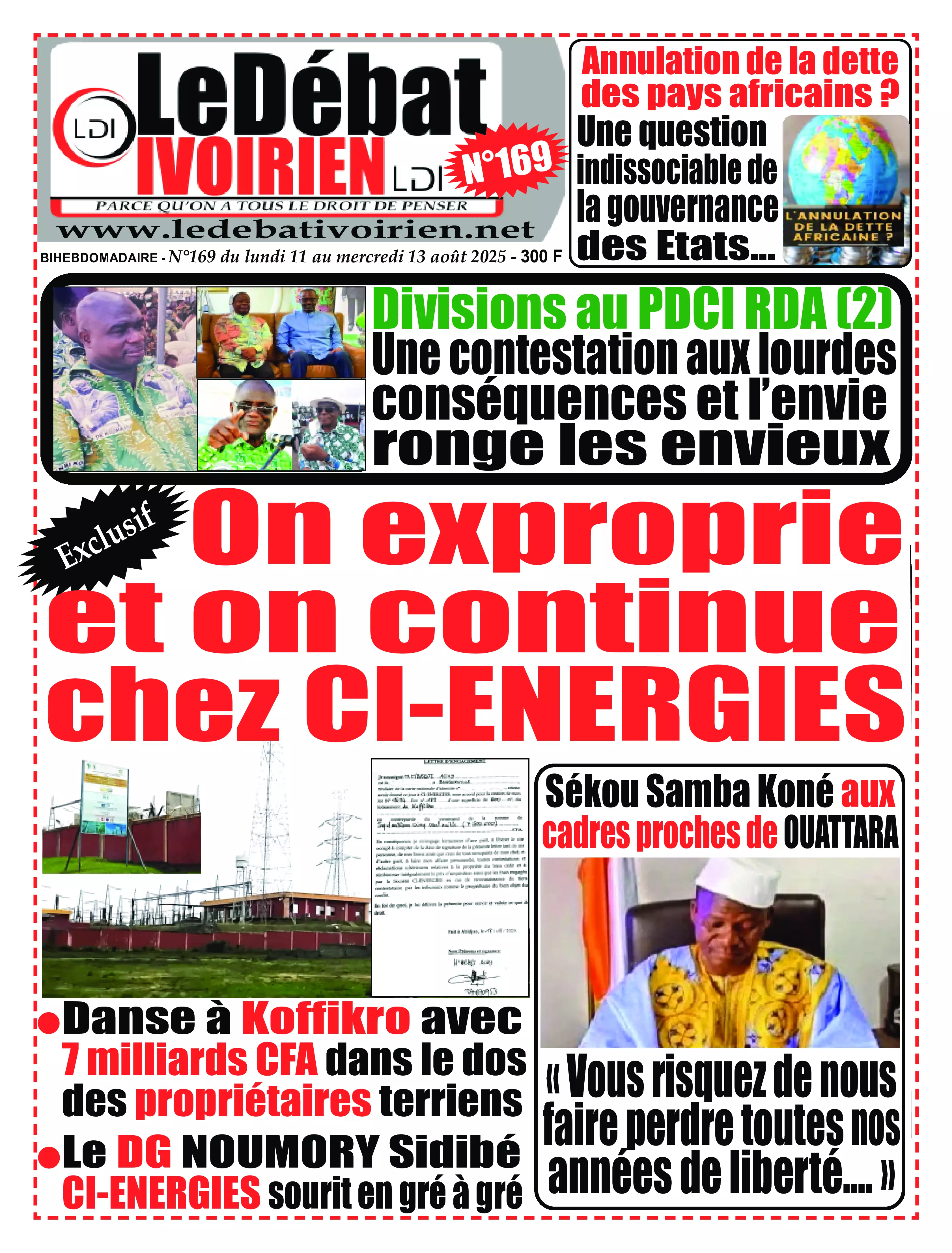 N° 169 - 2025-08-11