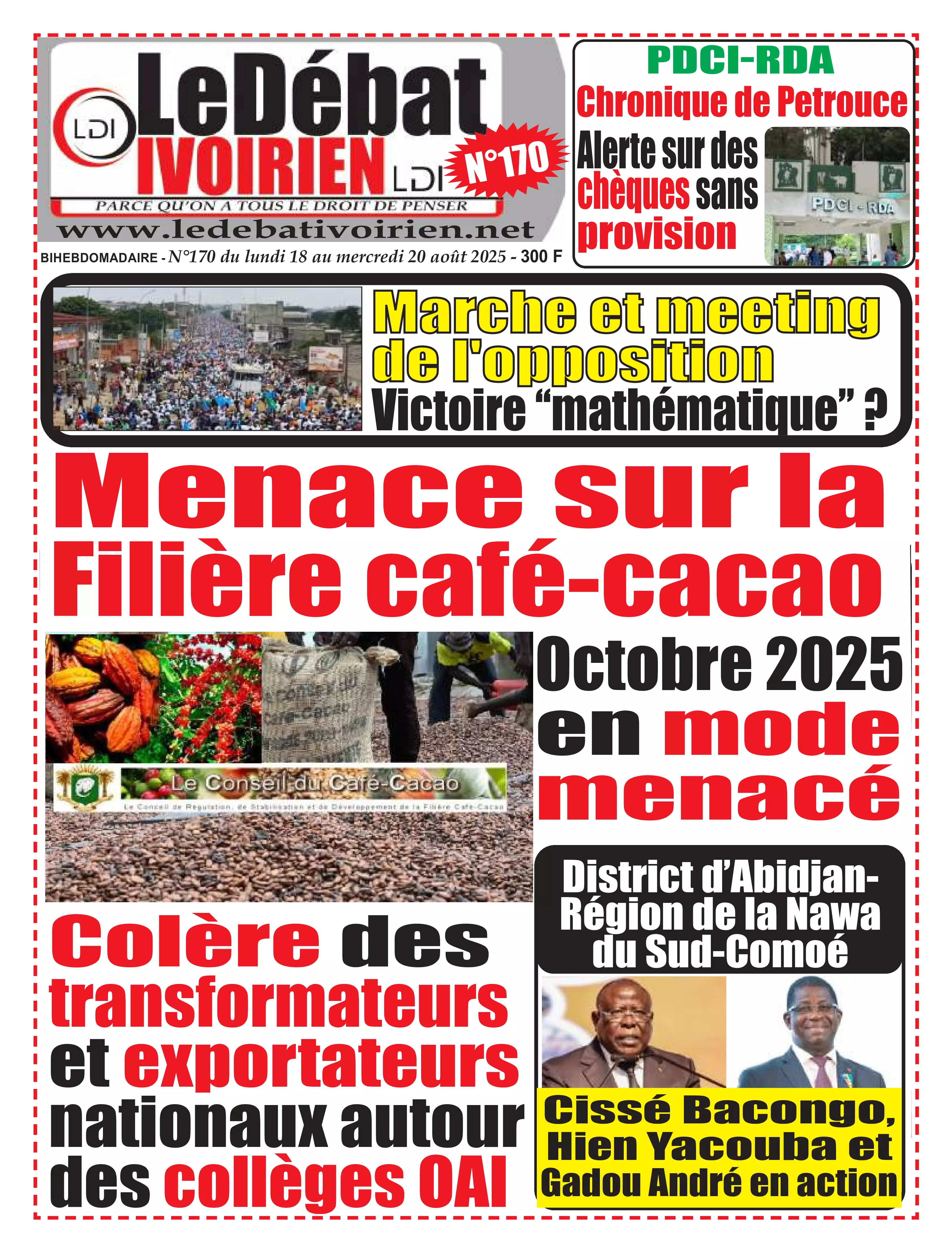 N° 170 - 2025-08-18