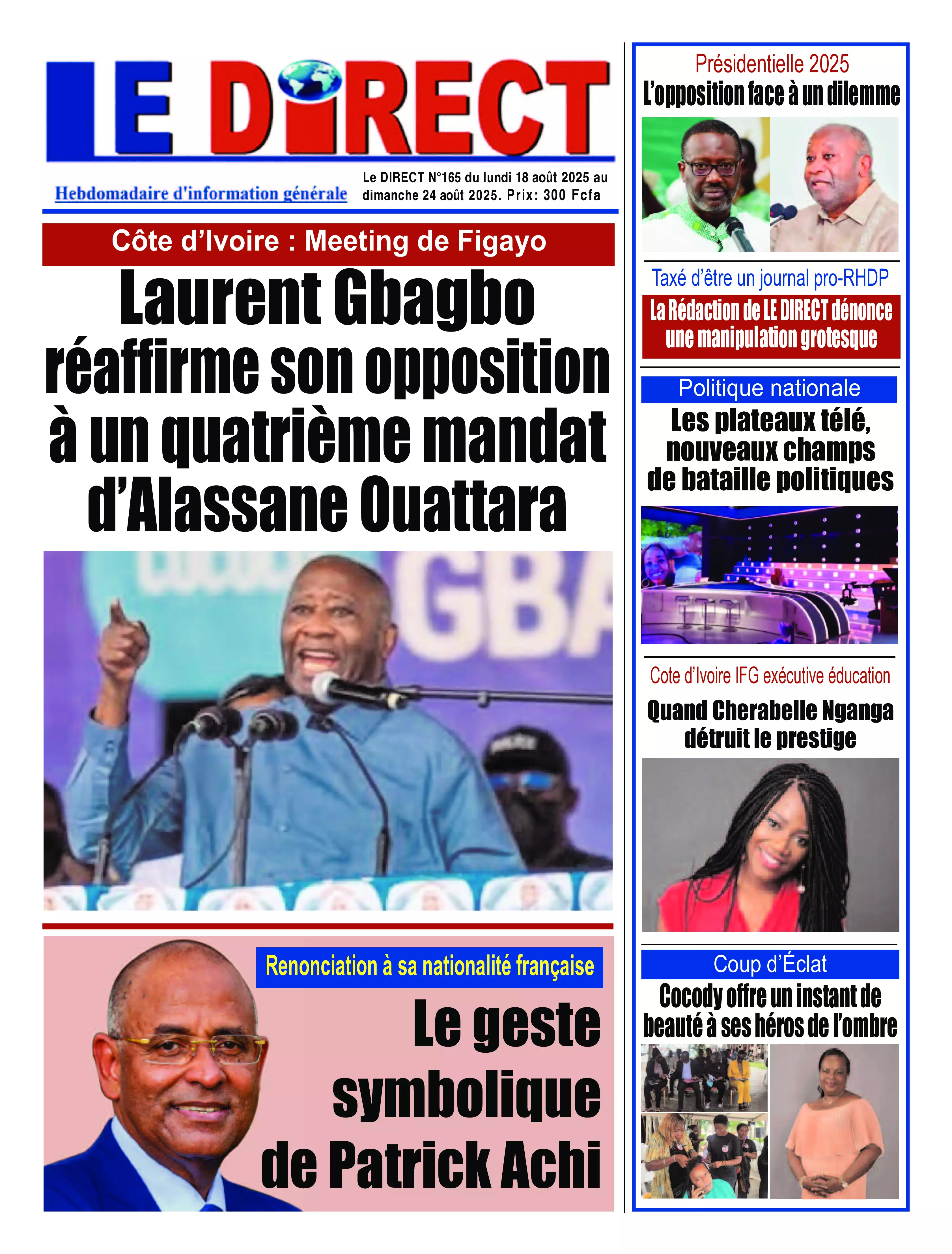 N° 165 - 2025-08-18