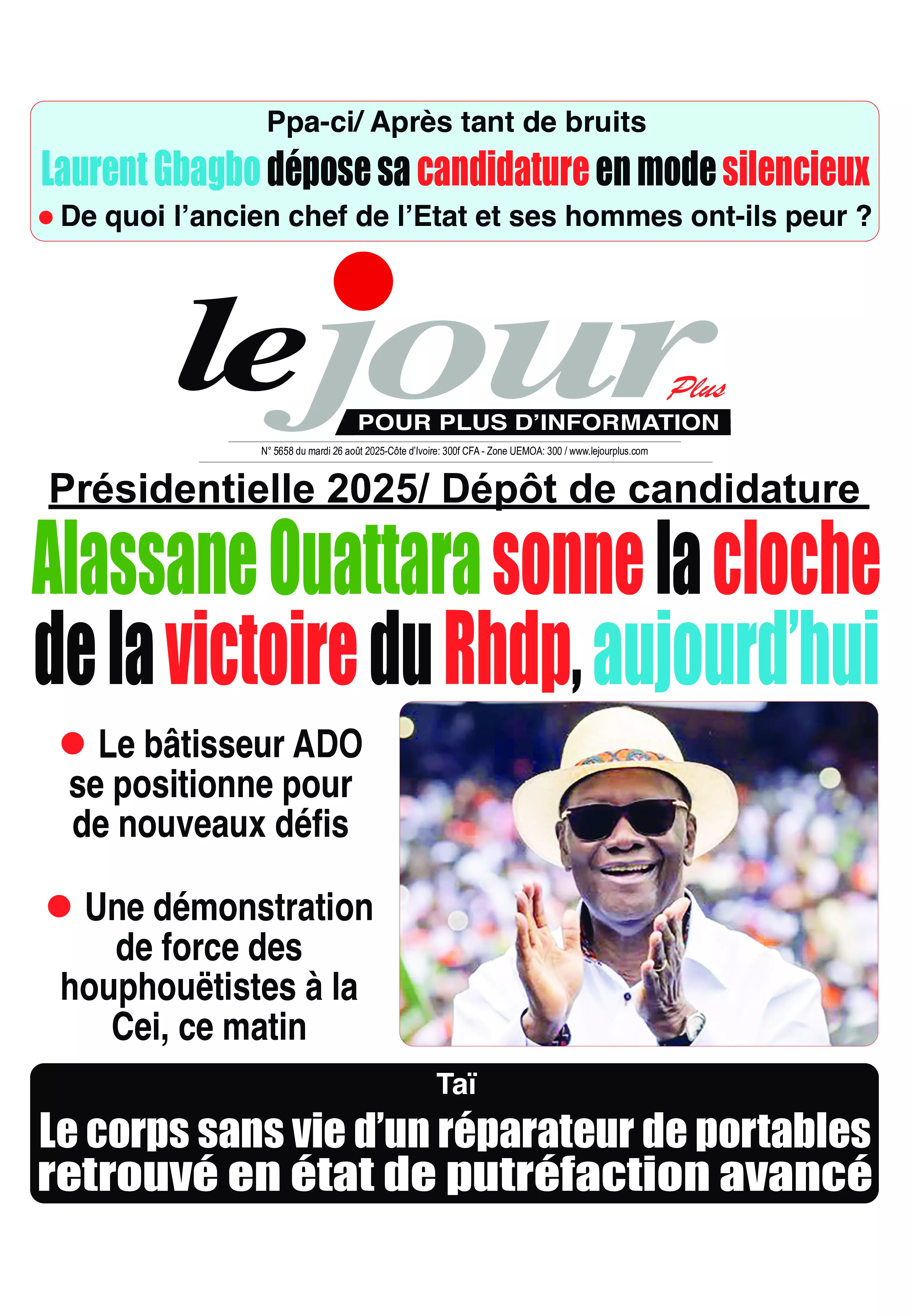 LE JOUR PLUS N° 5658