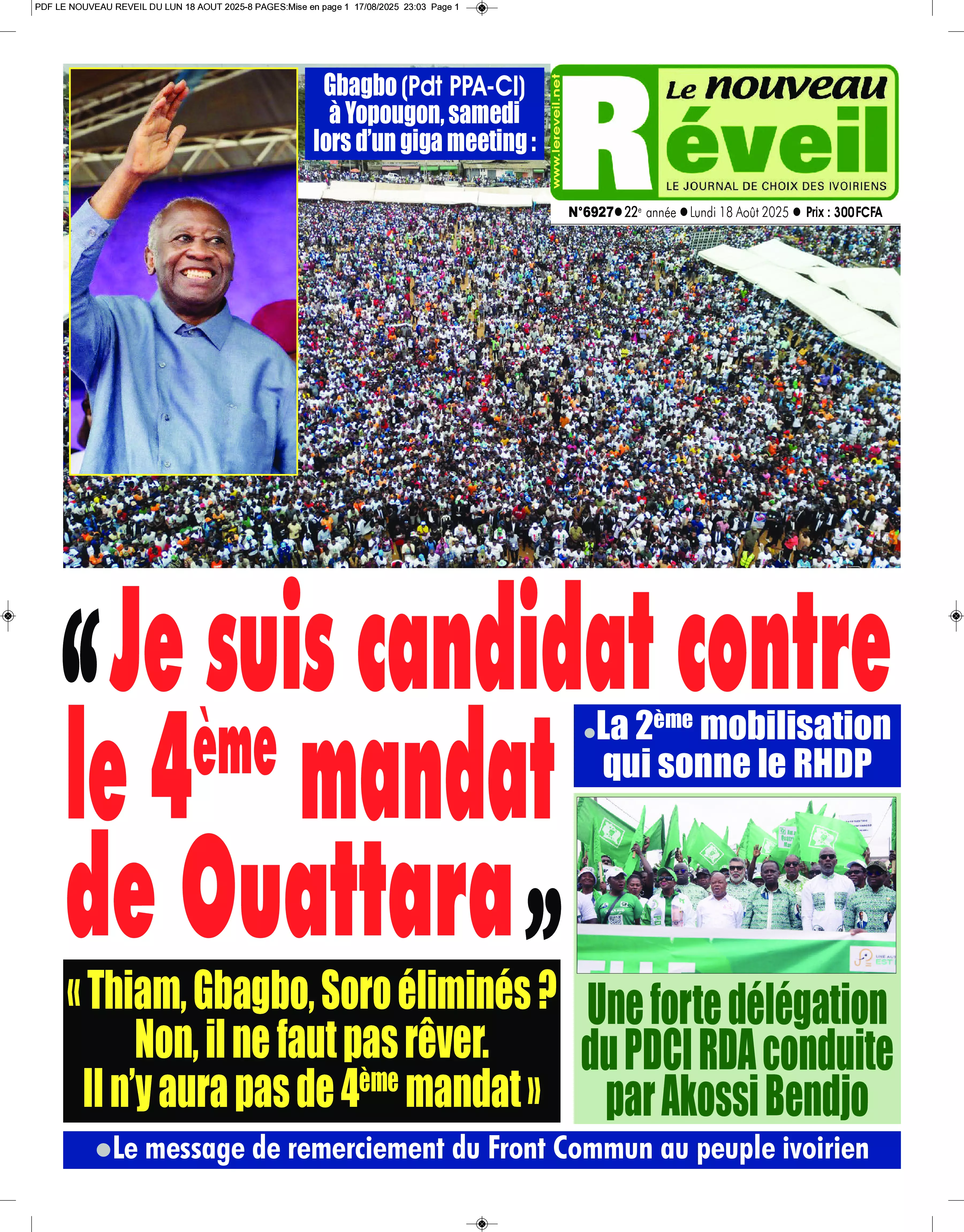 N° 6927 - 2025-08-18