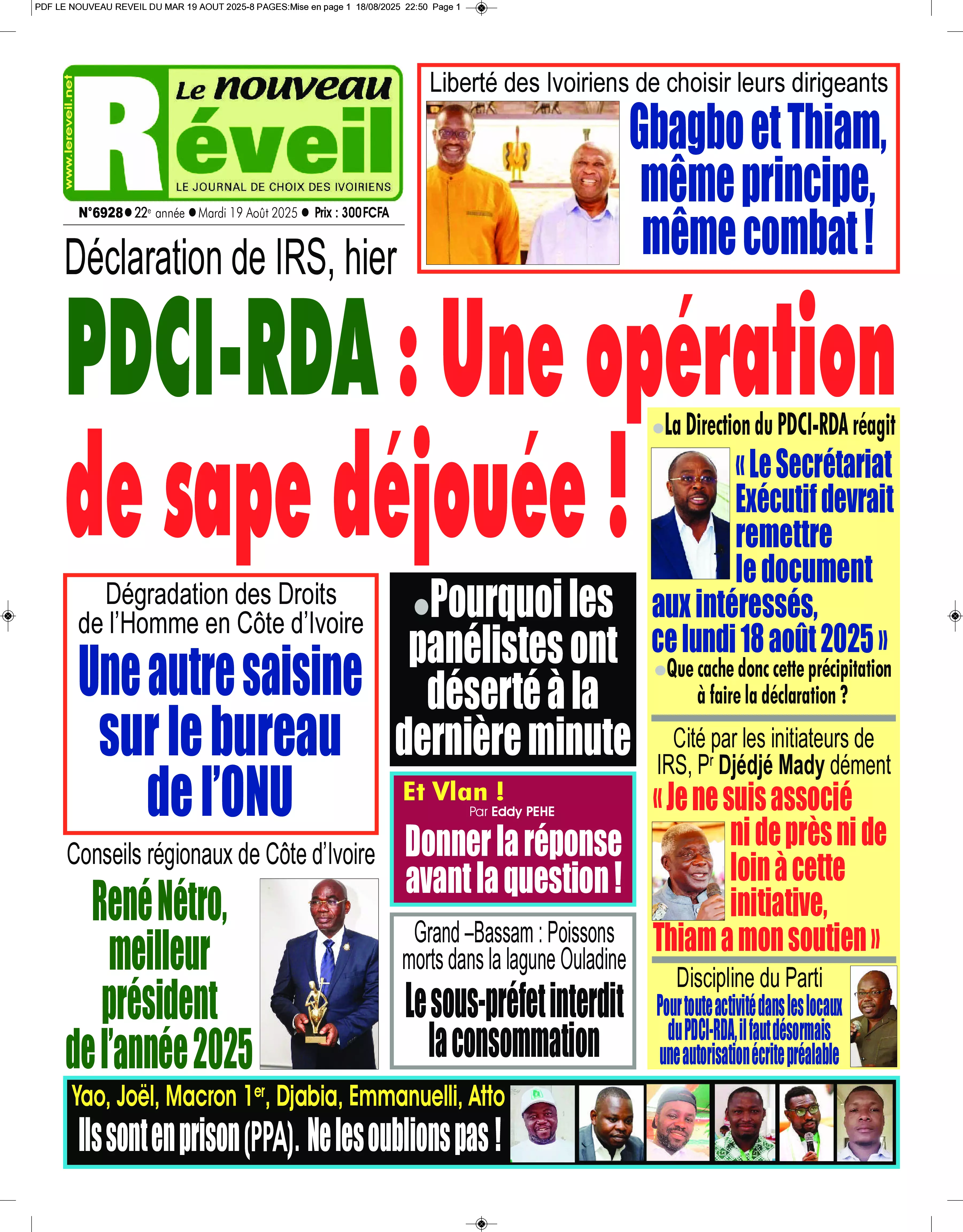 N° 6928 - 2025-08-19