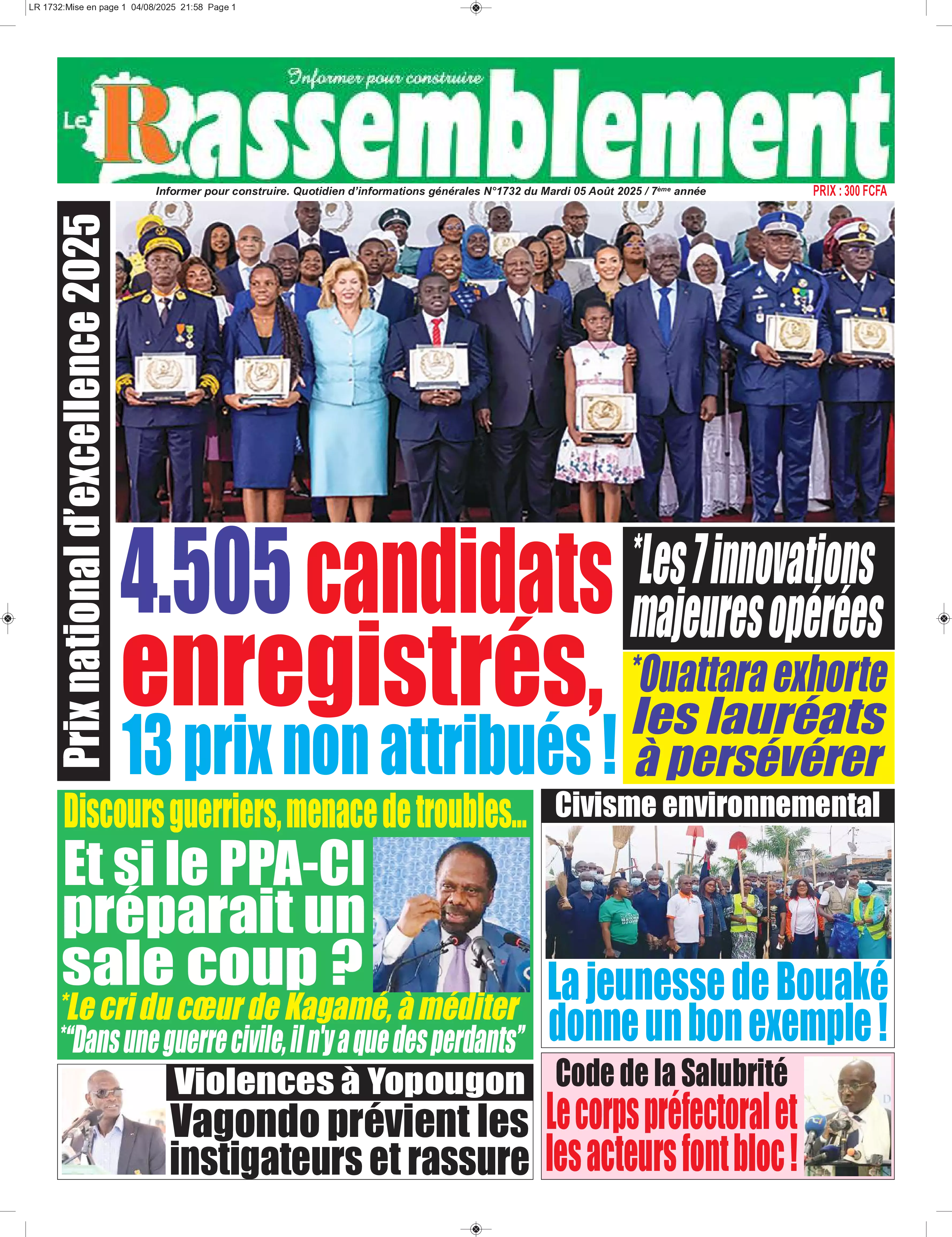 N° 1732 - 2025-08-05