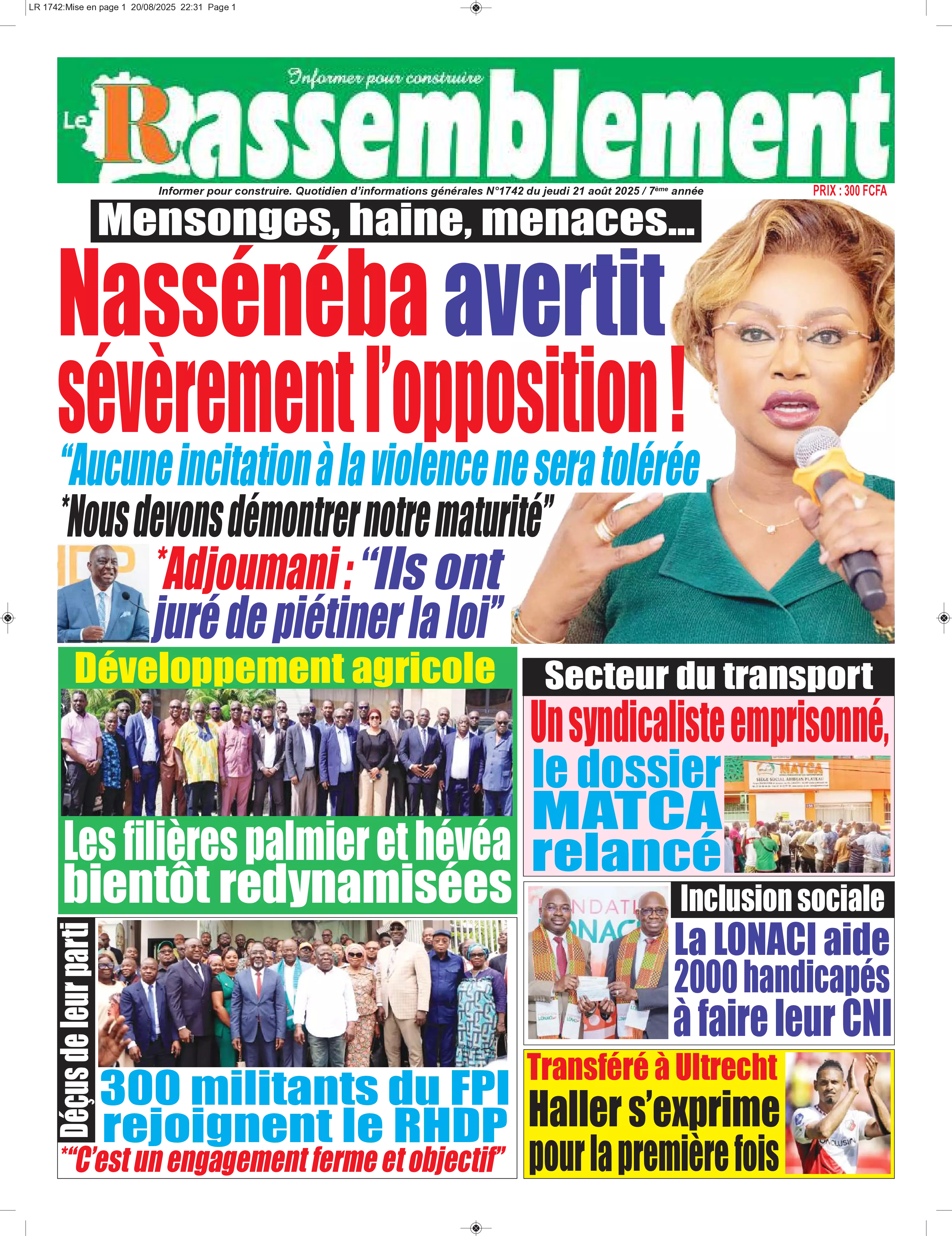 N° 1742 - 2025-08-21