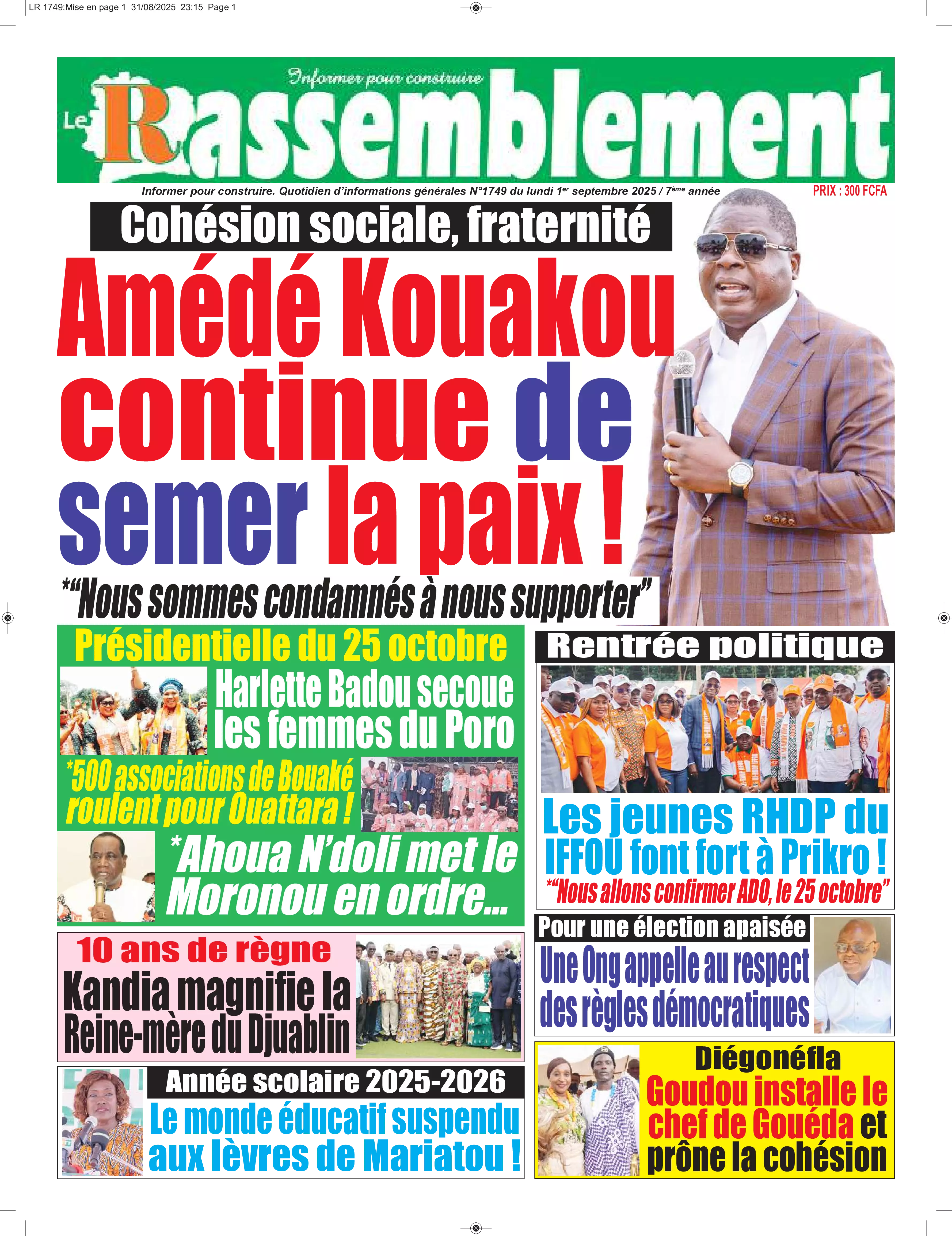 N° 1749 - 2025-09-01