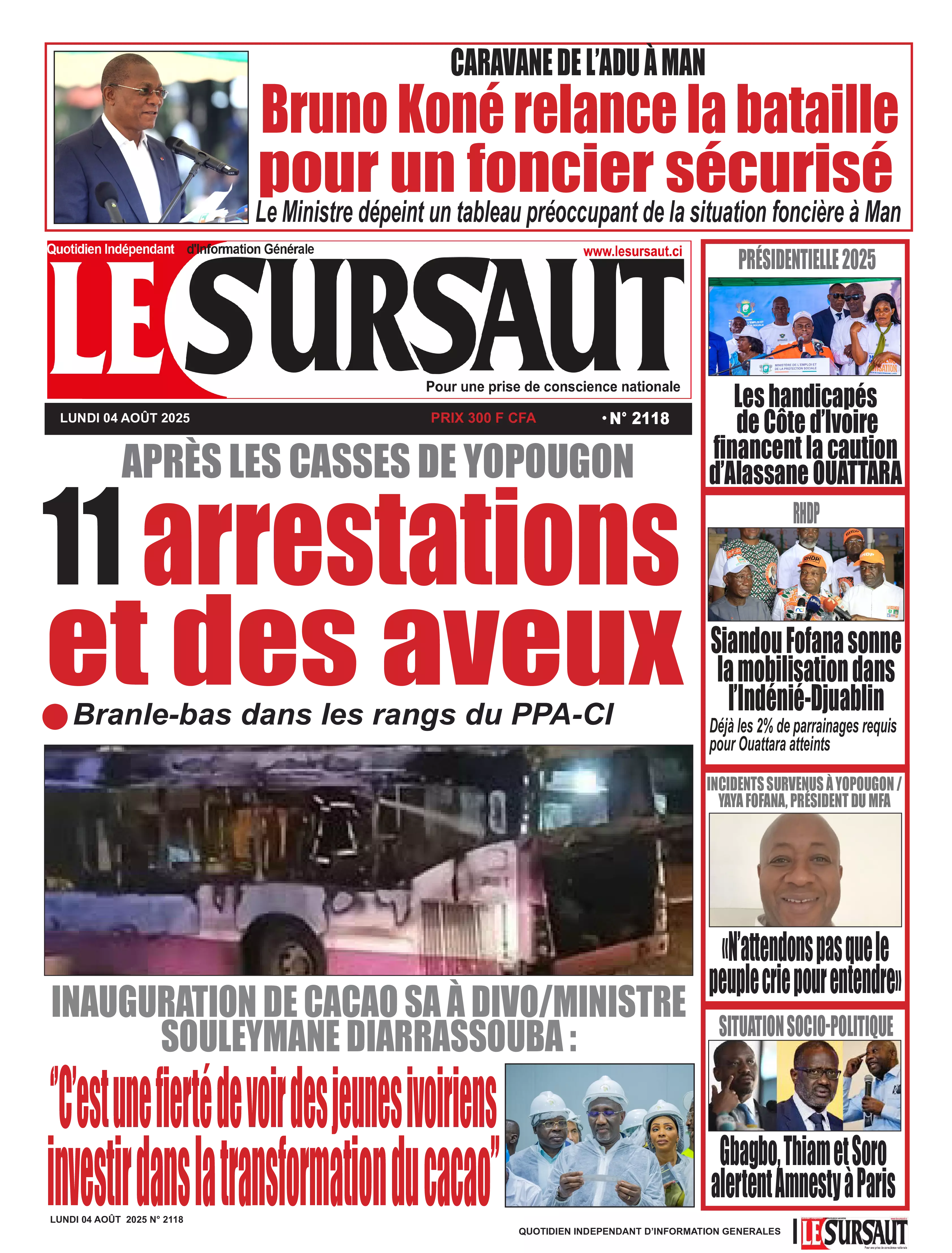 N° 2118 - 2025-08-04