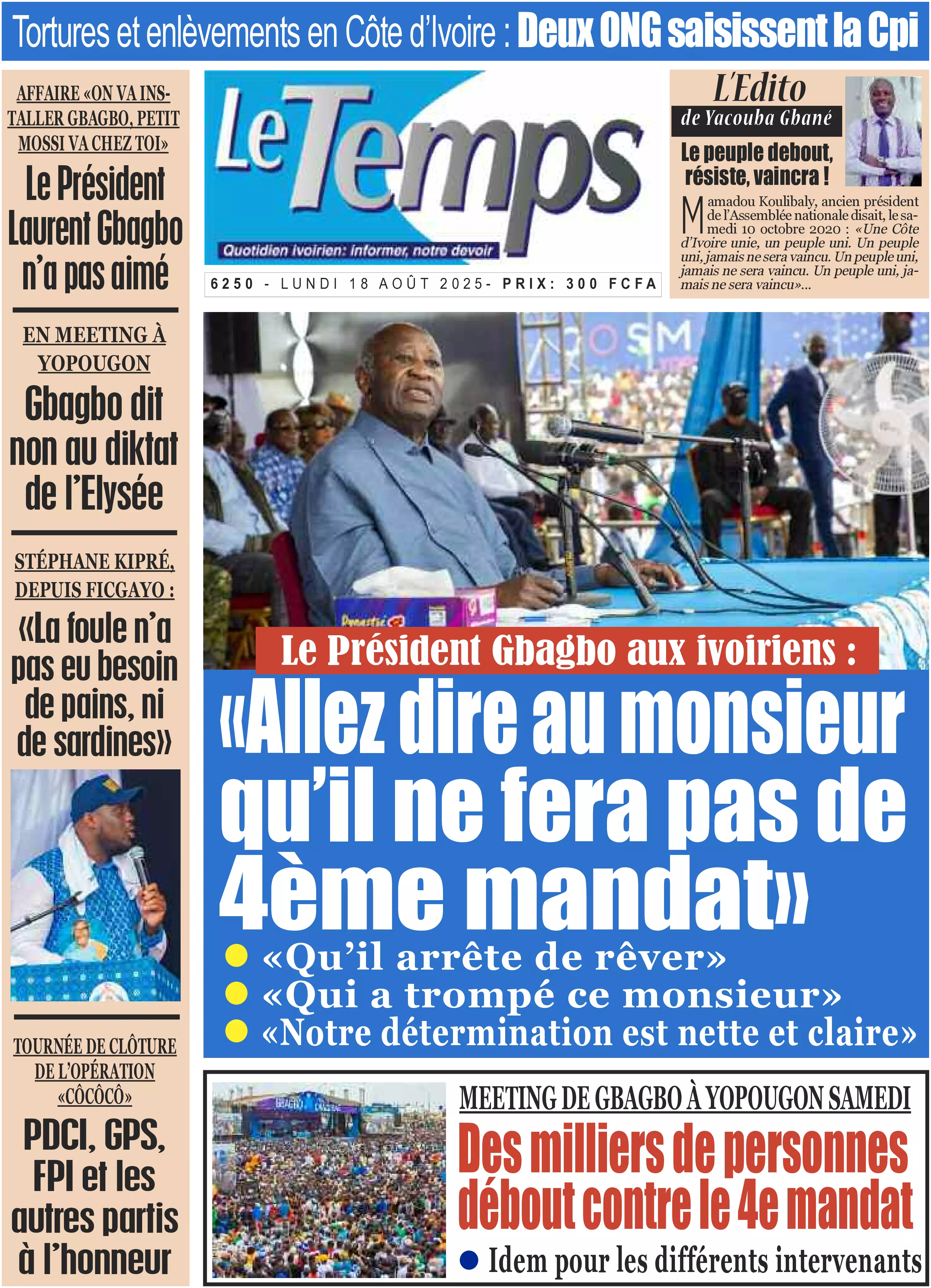 N° 6250 - 2025-08-18