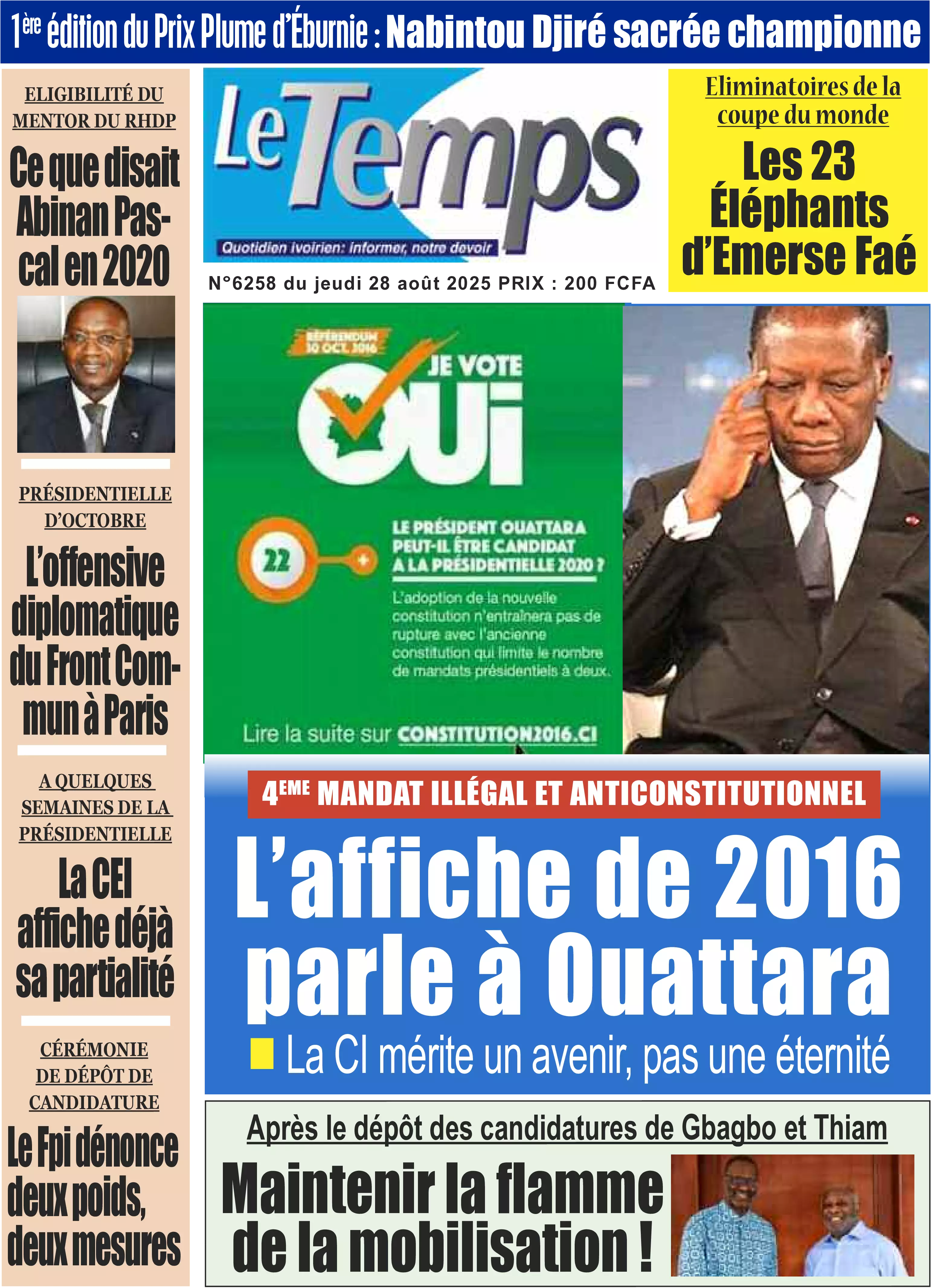 N° 6258 - 2025-08-28