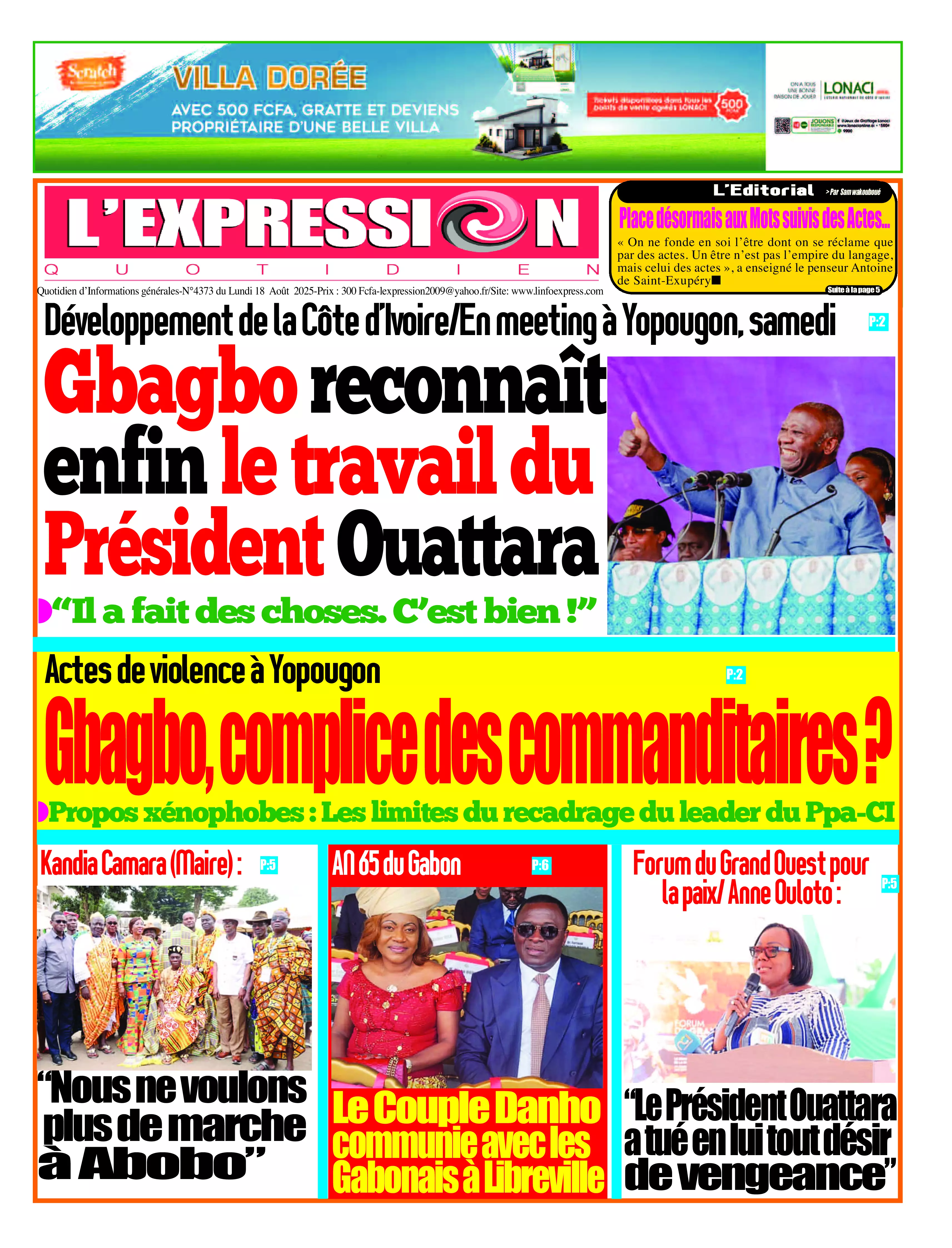 N° 4373 - 2025-08-18