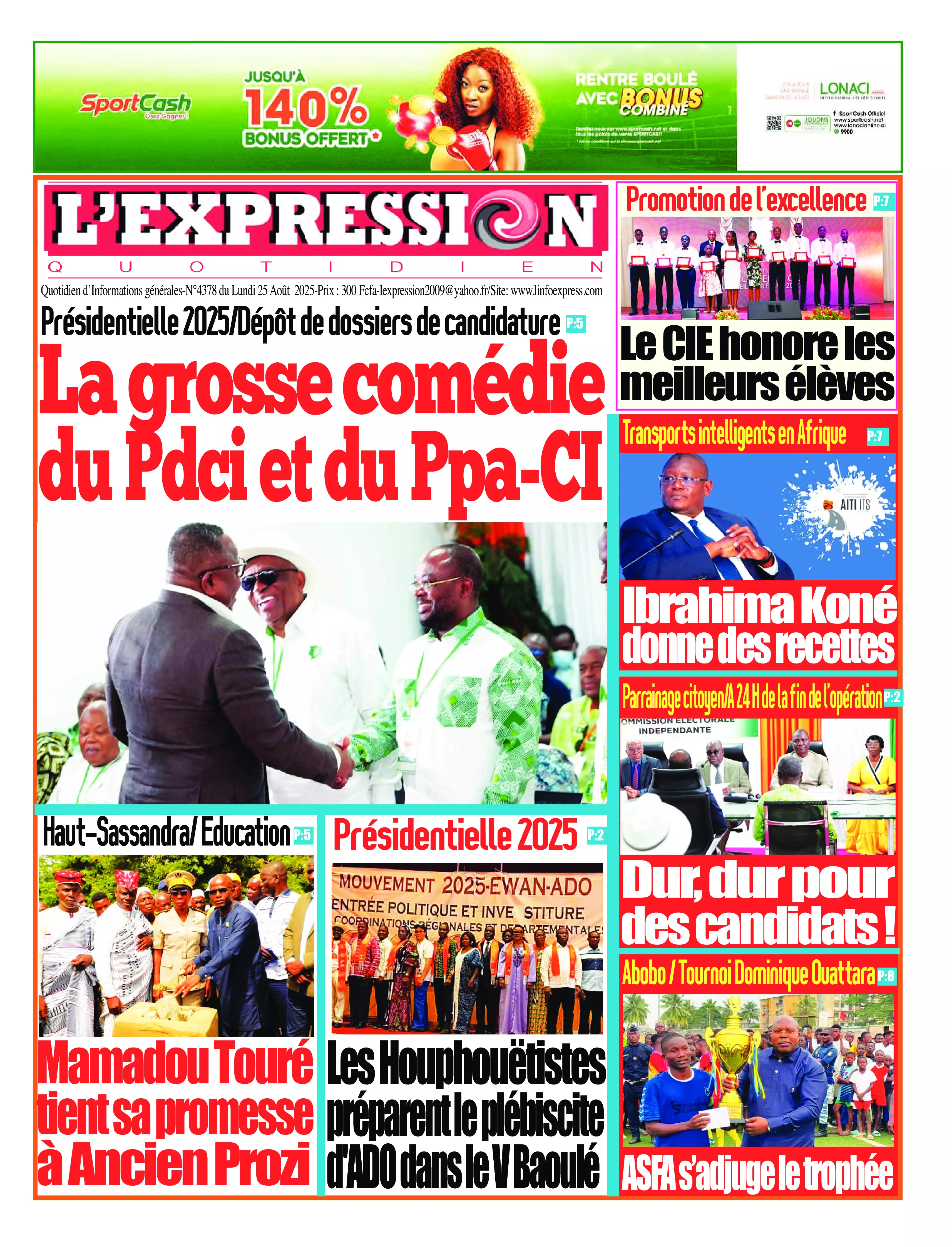 L'EXPRESSION N° 4378