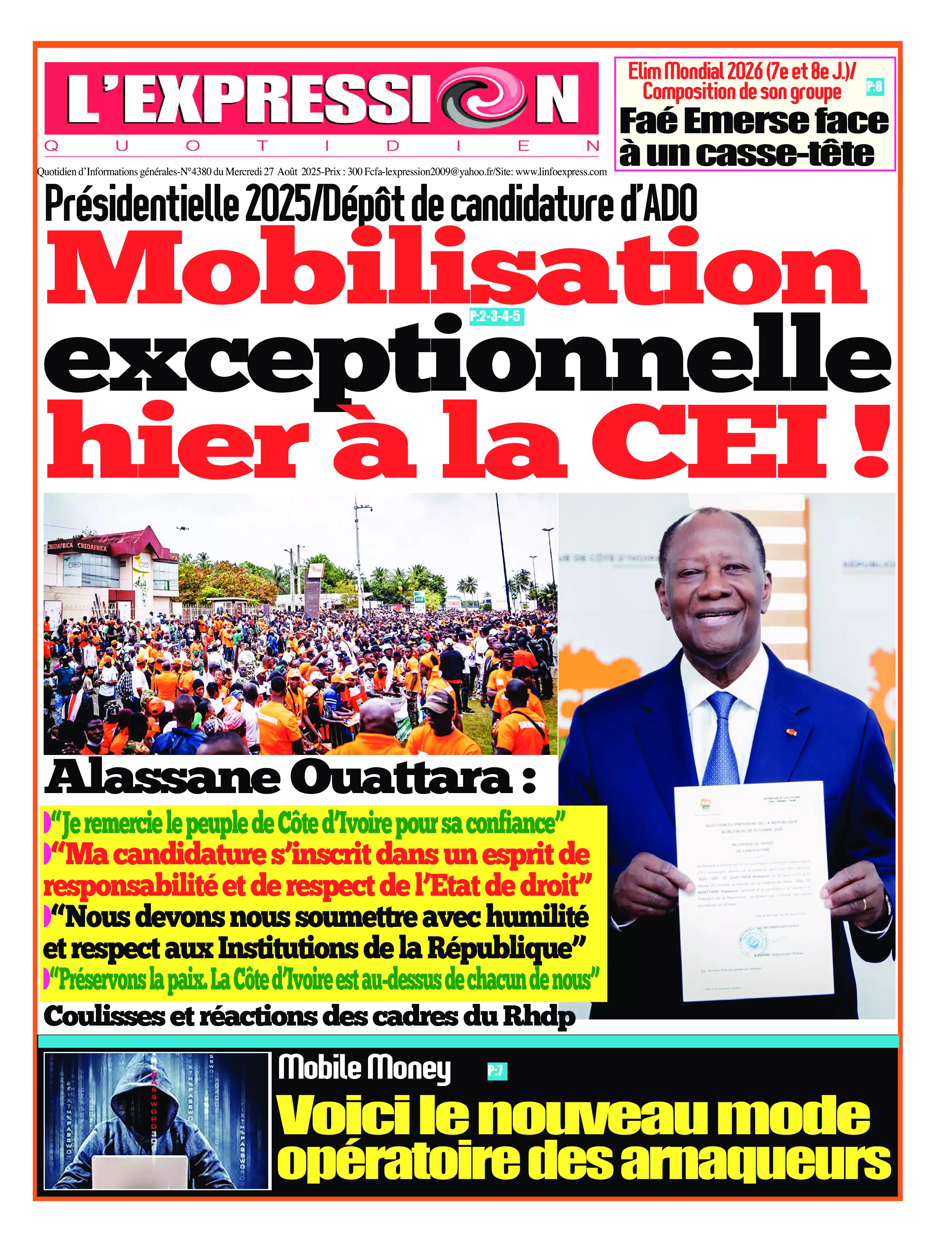 N° 4380 - 2025-08-27