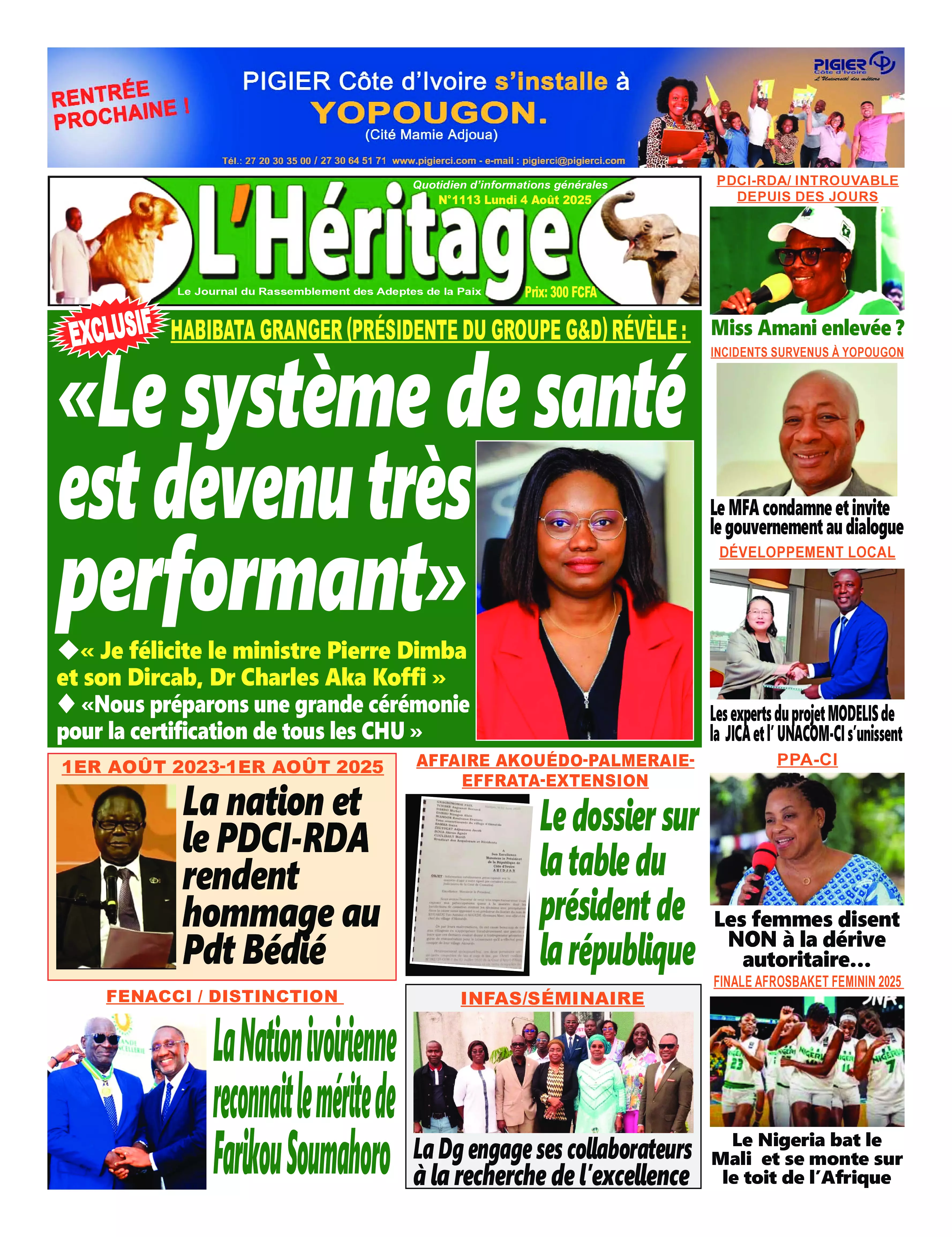 N° 1113 - 2025-08-04
