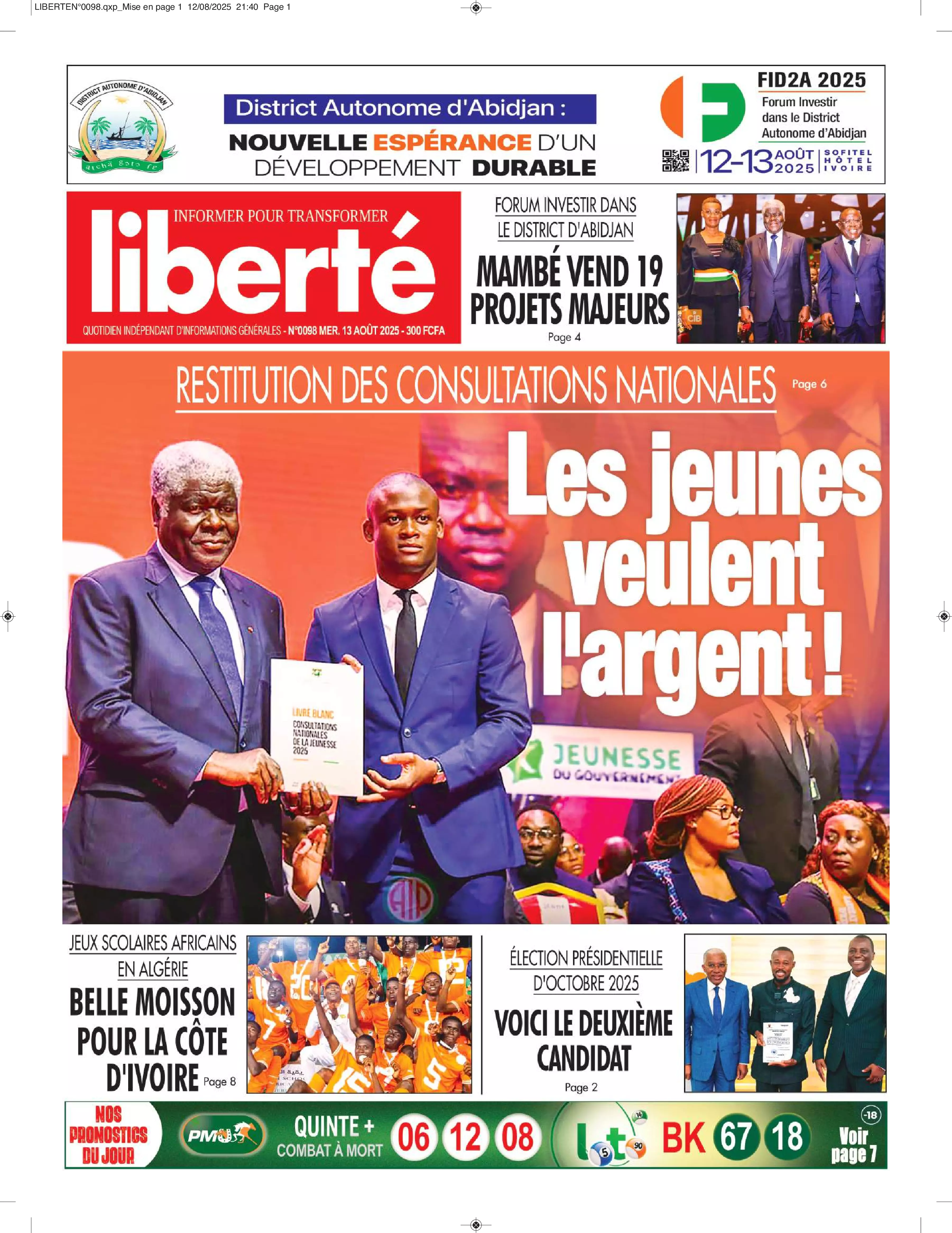 N° 98 - 2025-08-13