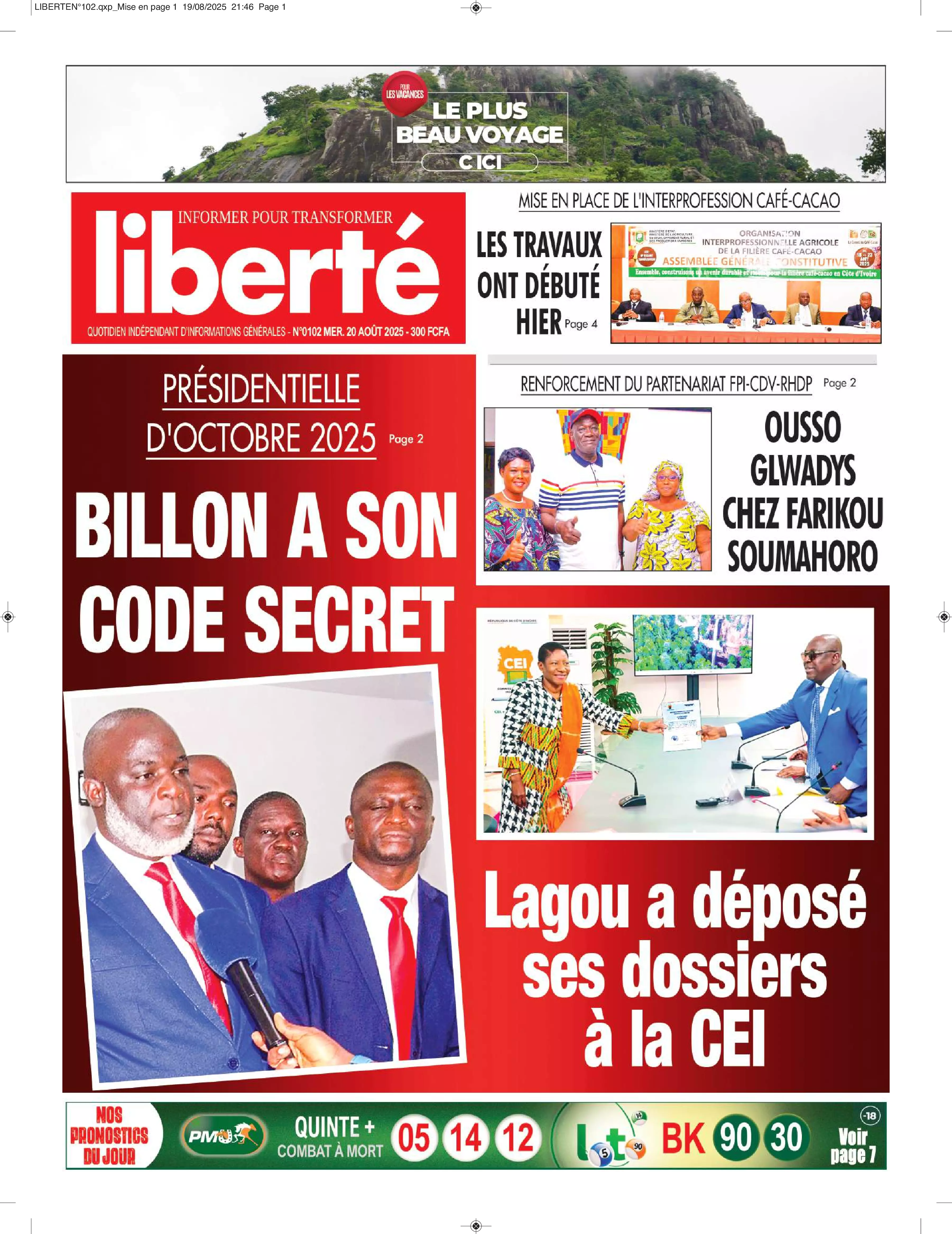 N° 102 - 2025-08-20