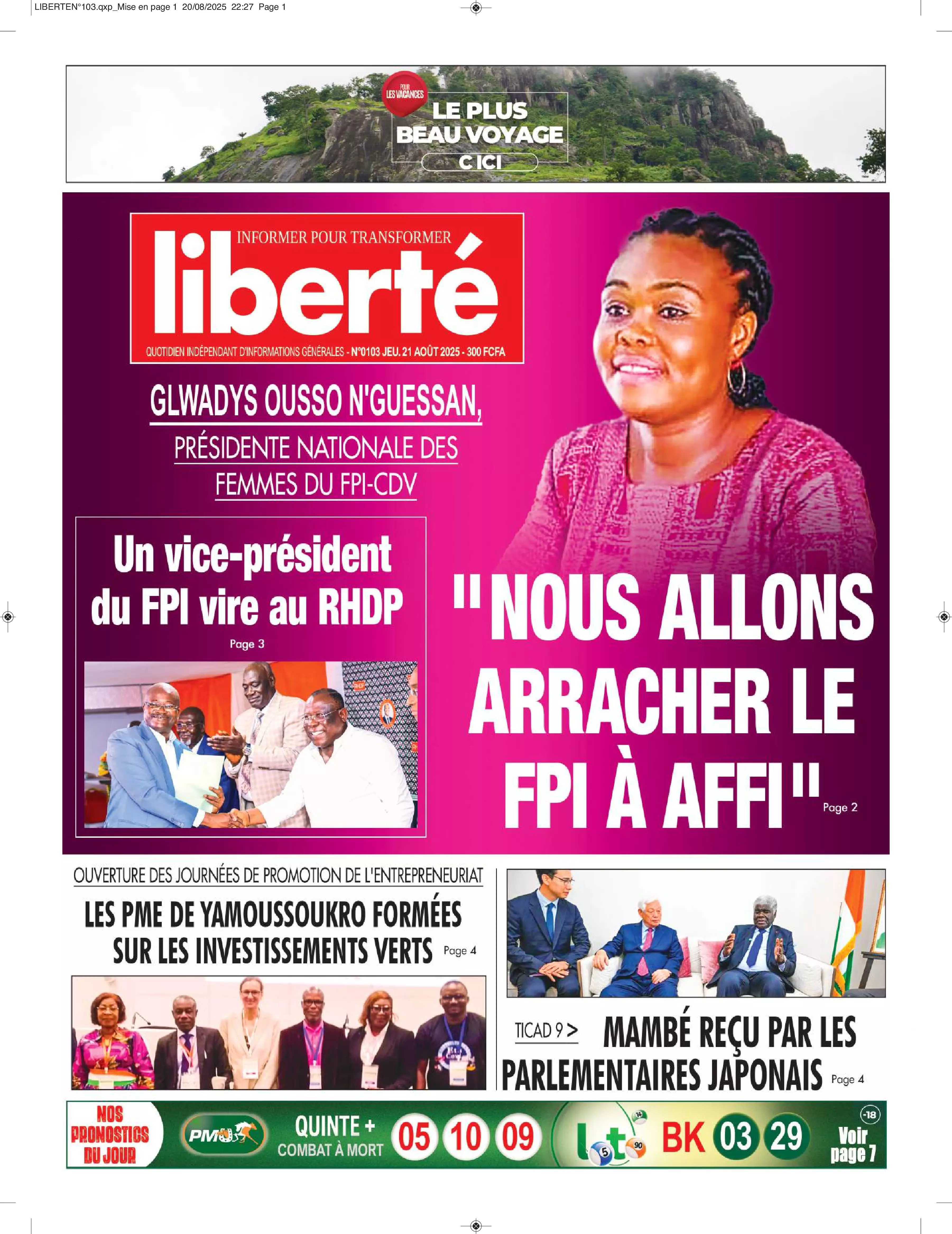 N° 103 - 2025-08-21