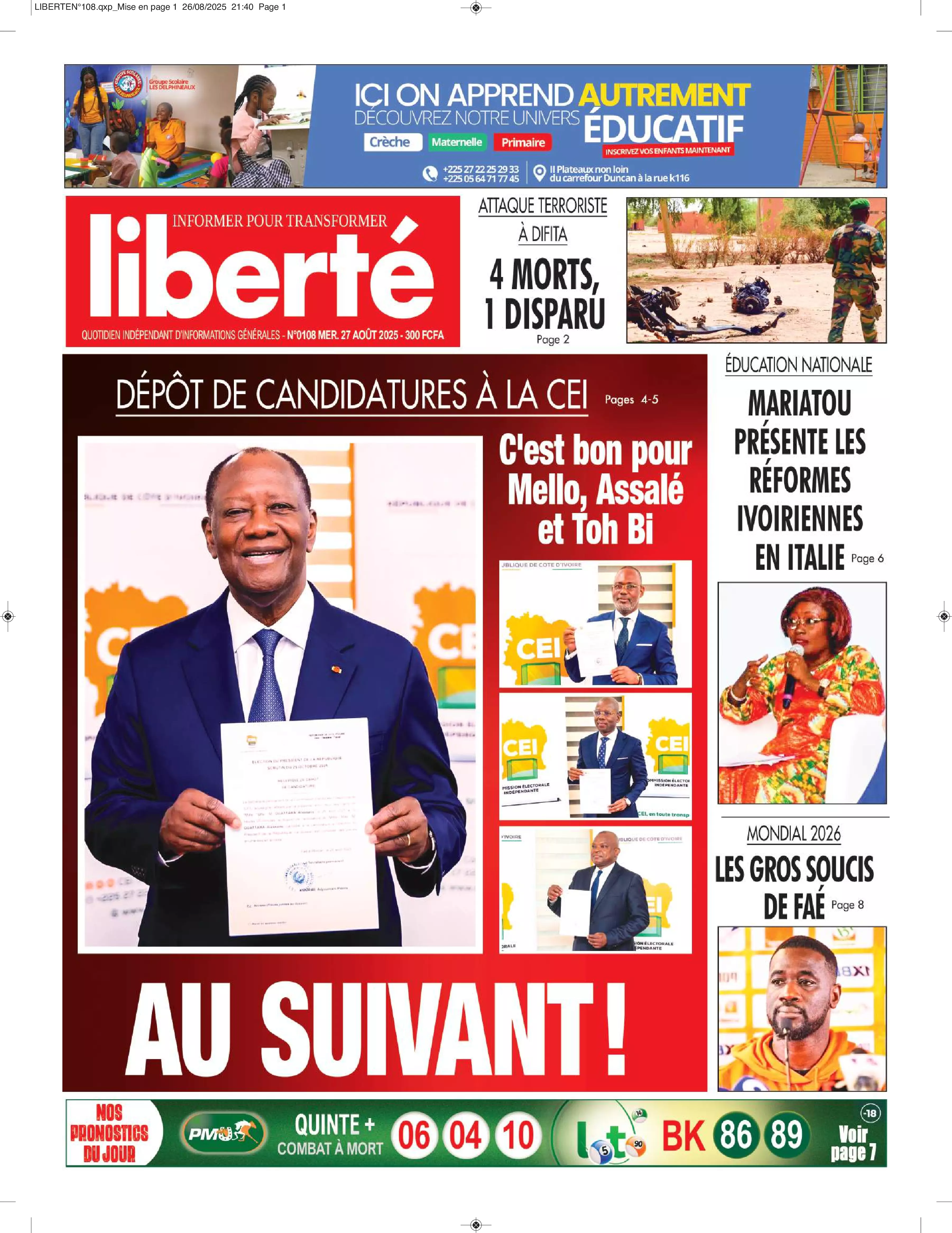 N° 108 - 2025-08-27