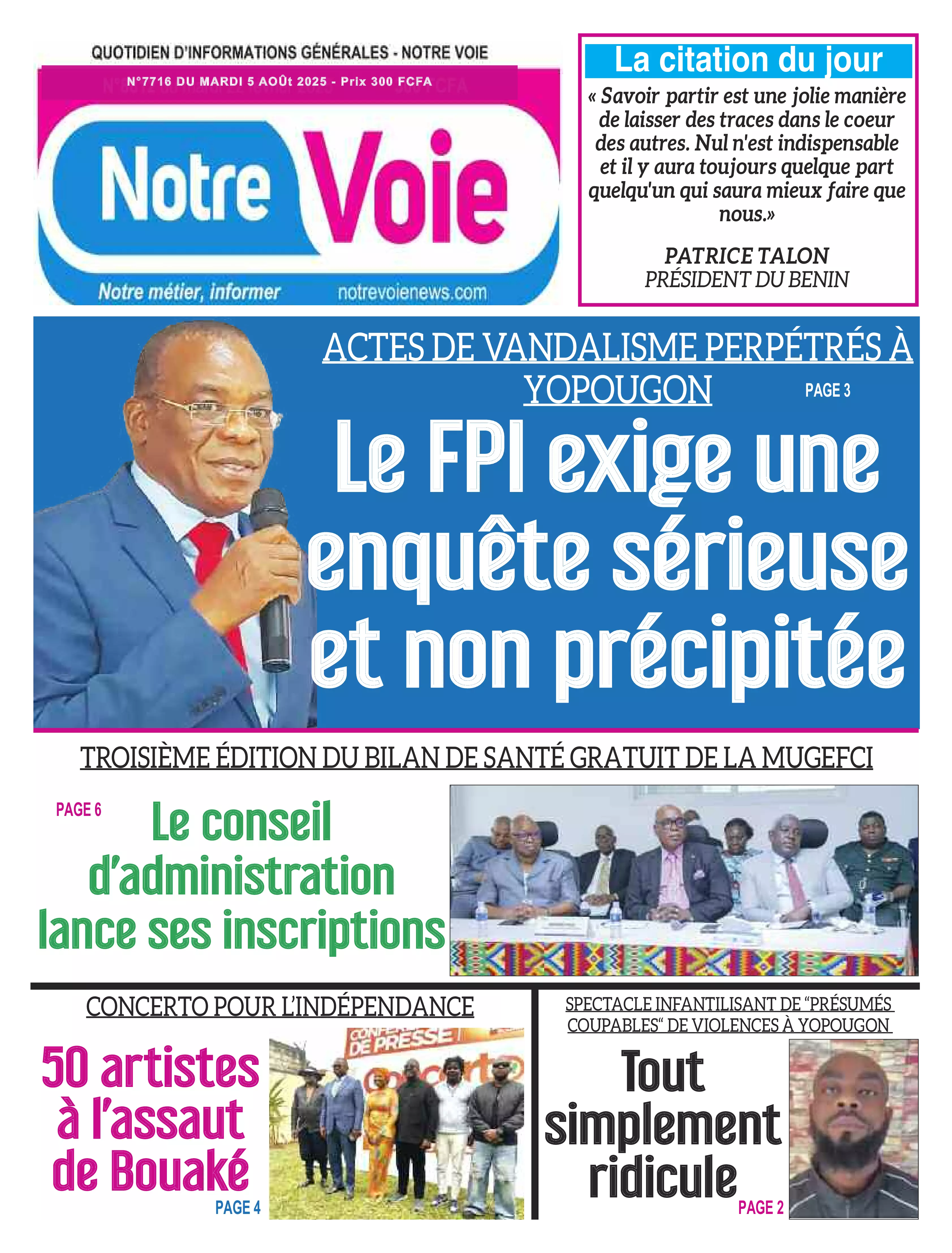 N° 7716 - 2025-08-05