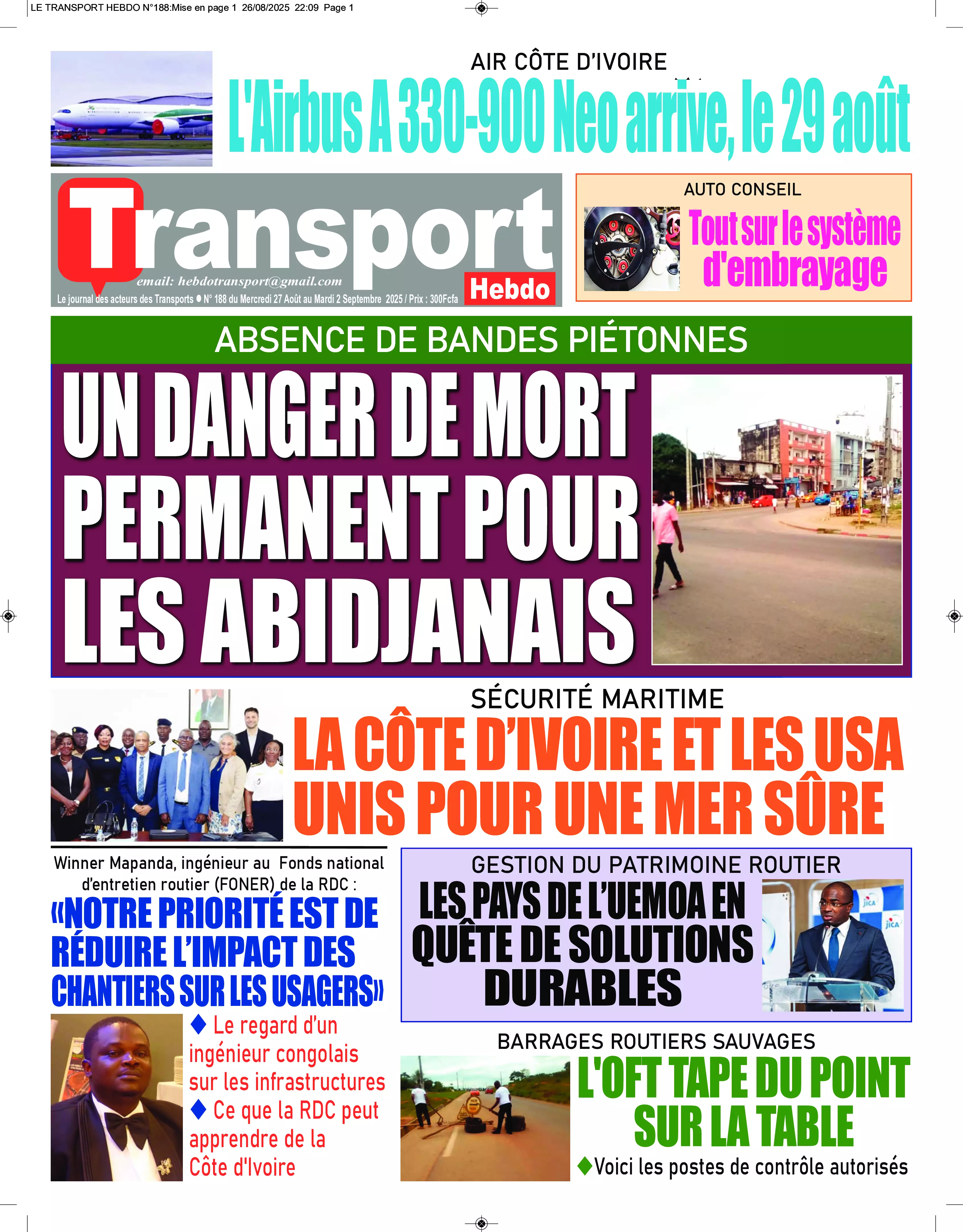 TRANSPORT HEBDO N° 188