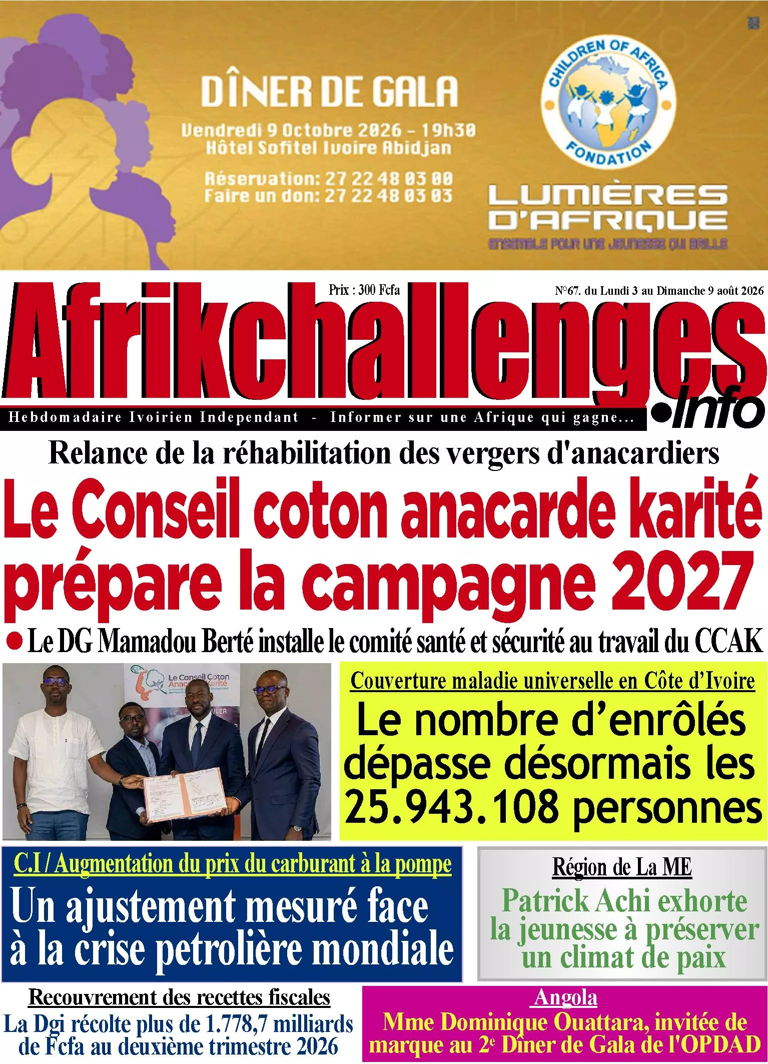 AFRIKCHALLENGES N° 67