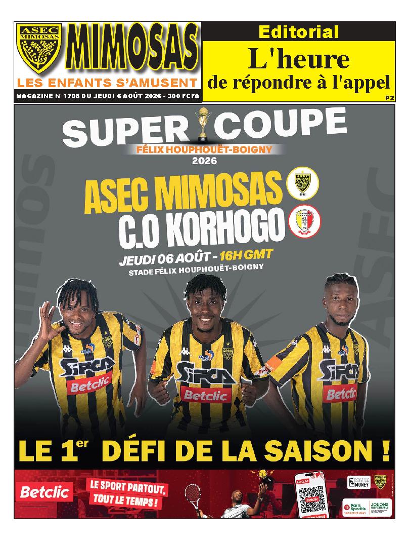 ASEC MIMOSAS N° 1798
