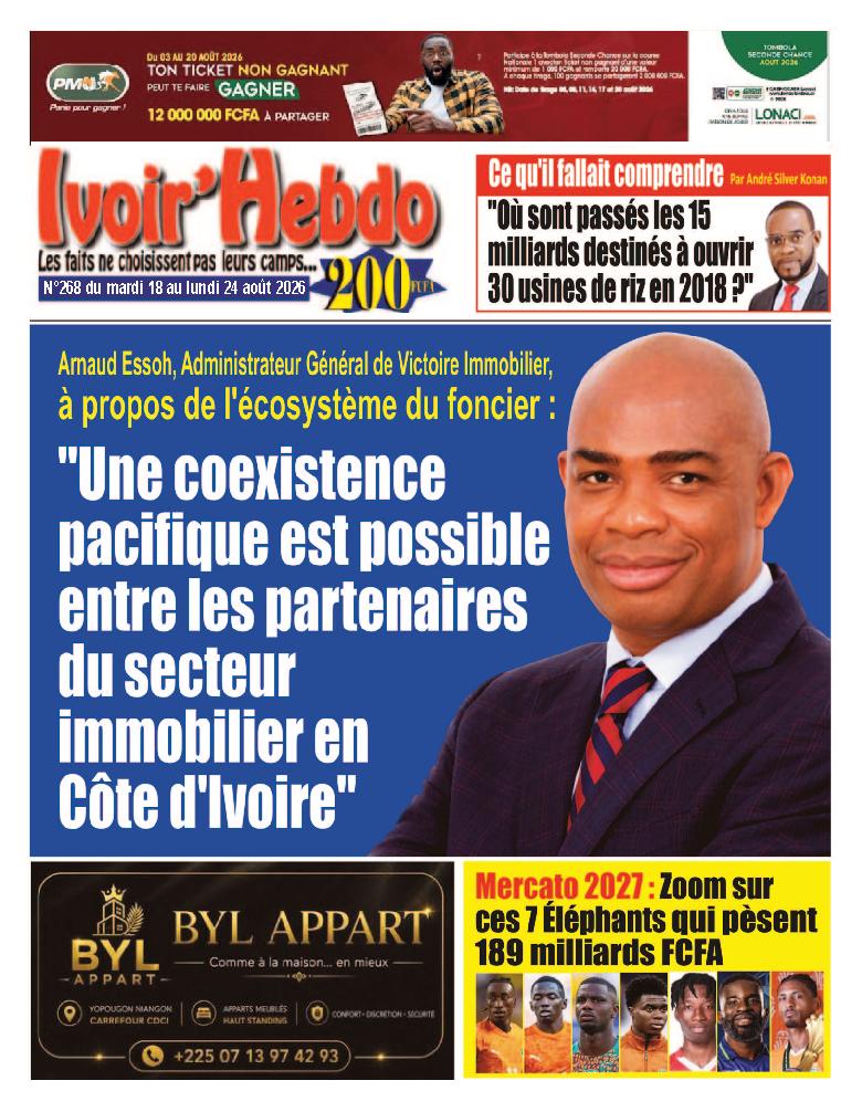 IVOIR HEBDO N° 268